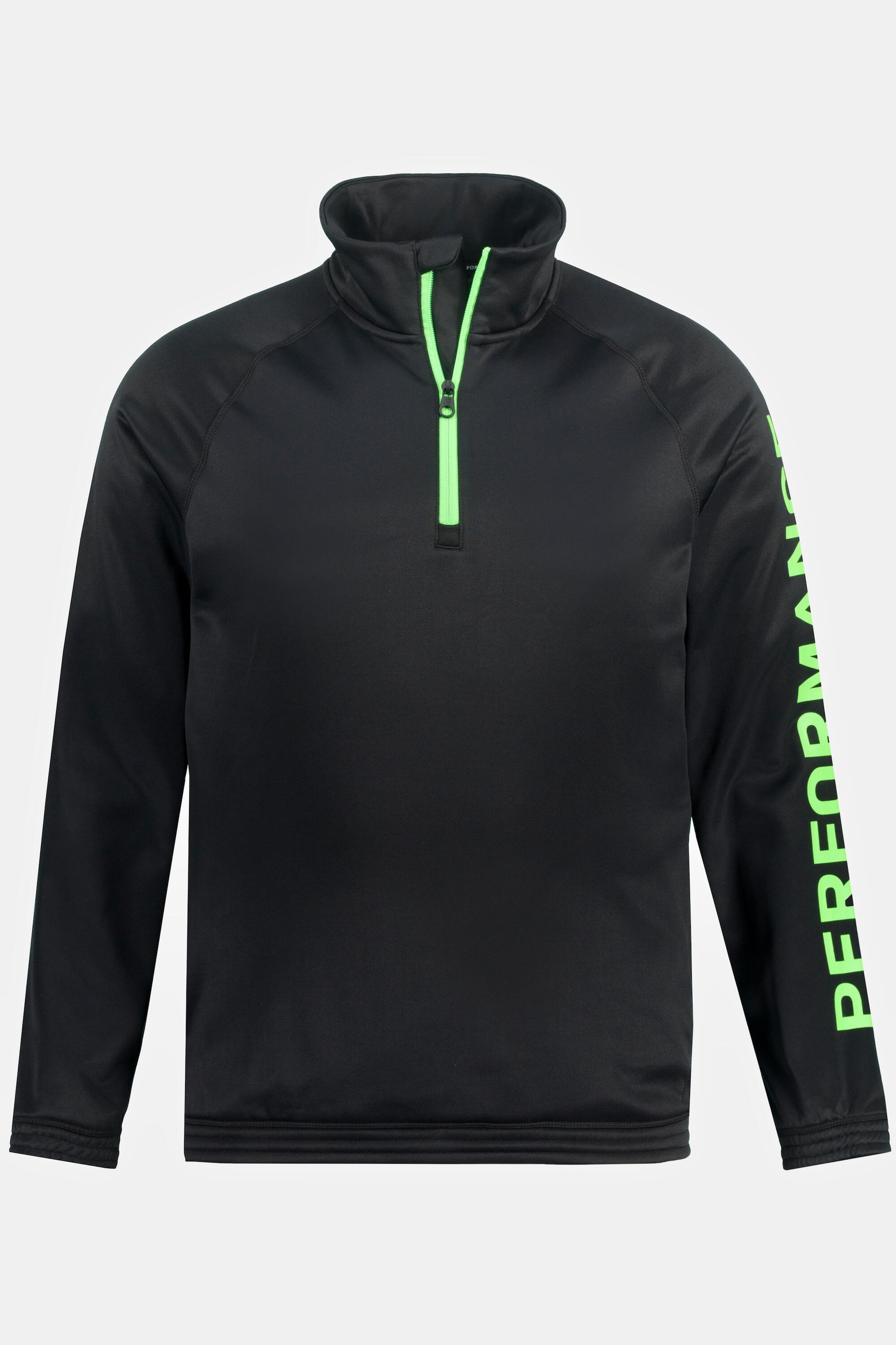 Hommes Sweat de fitness à col montant taille élastique et détails fluos 4/5