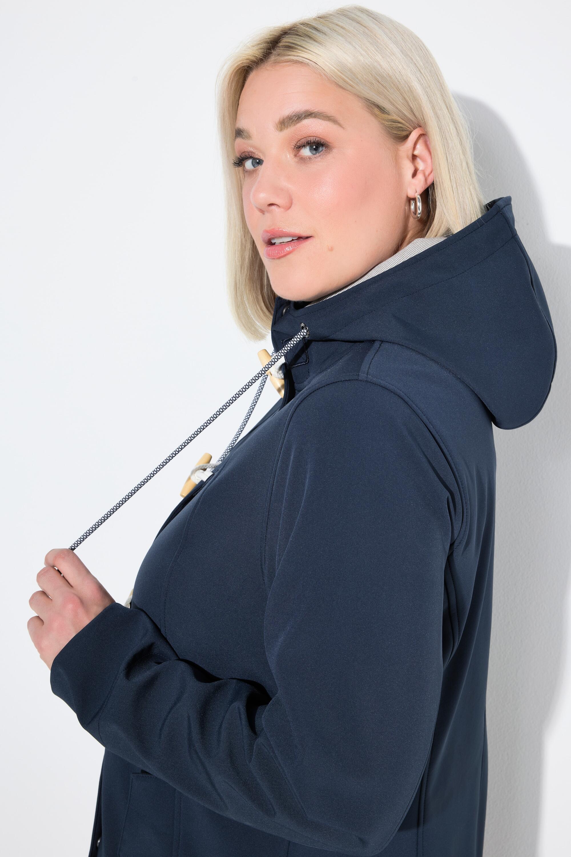 Damen HYPRAR Softshelljacke wasserabweisend Knebelknöpfe 11/13