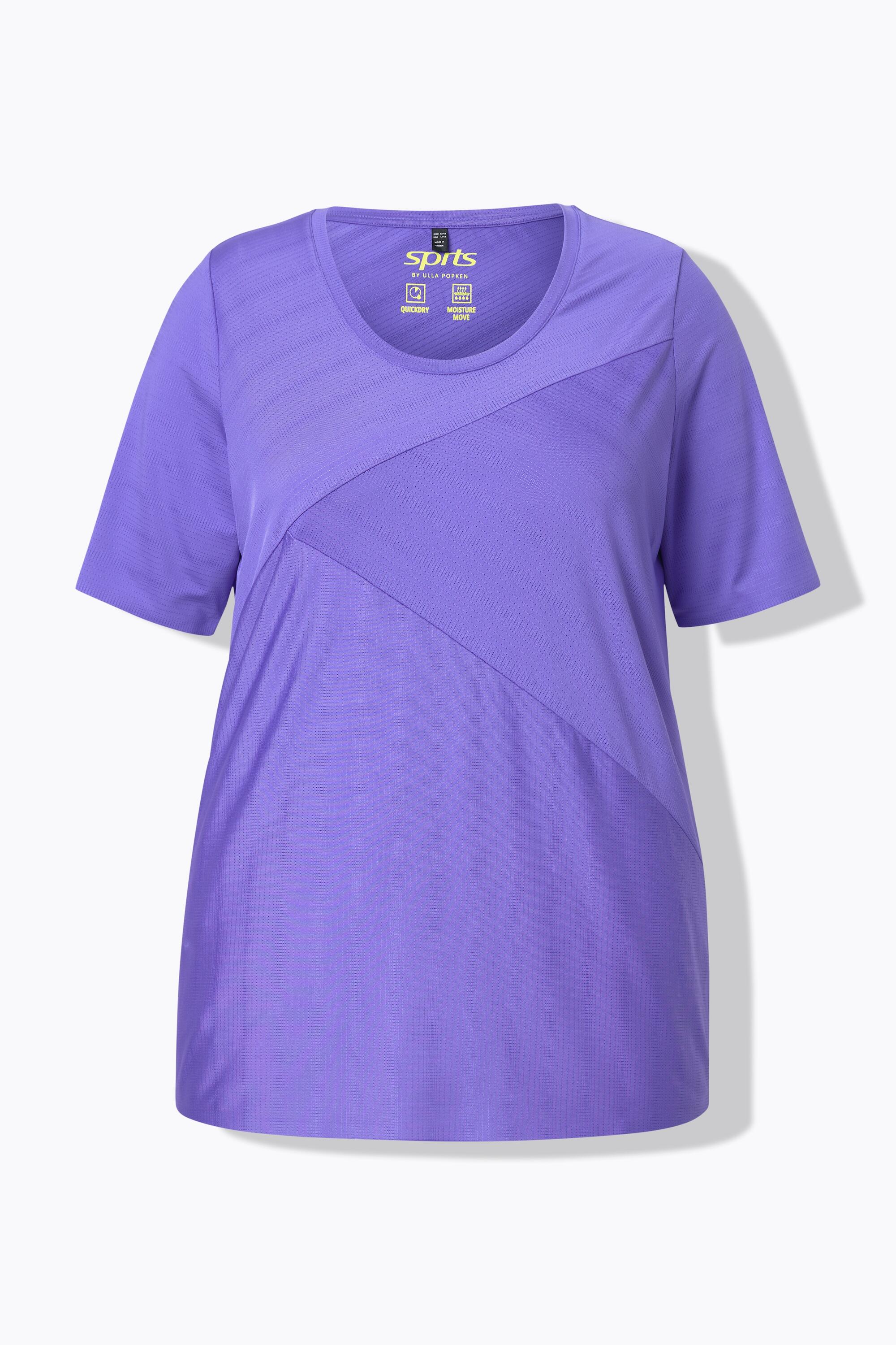 Femme T-shirt technique. Col rond manches longues. Séchage rapide 6/6
