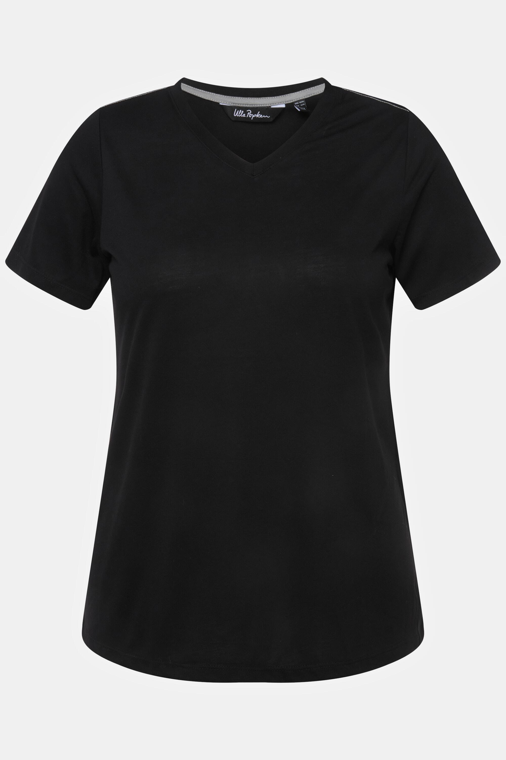 Femme T-shirt technique antibactérien décolleté en V et manches courtes 5/5