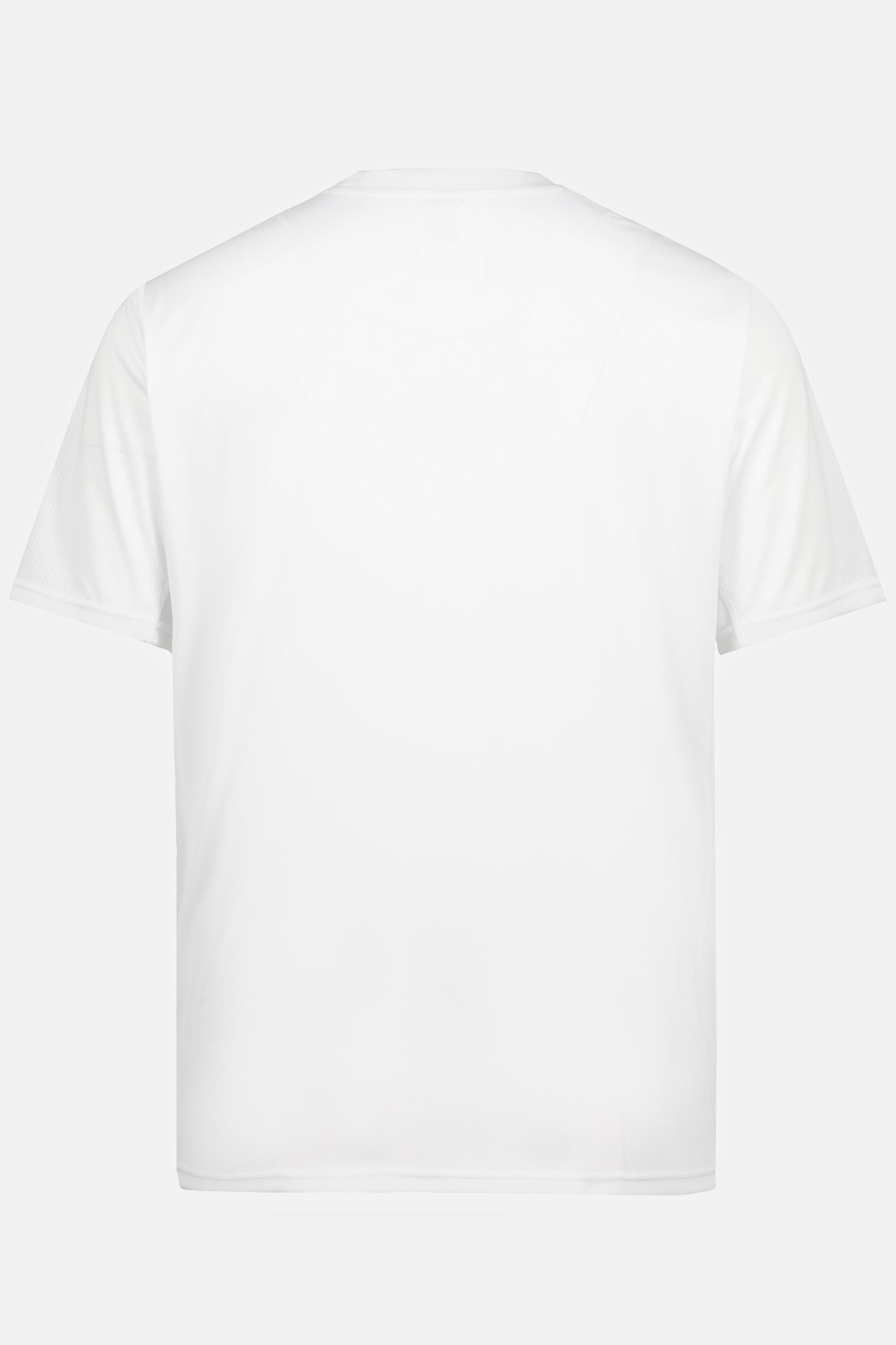 Hommes T-shirt technique pour le tennis. Manches courtes et tissu 4/4