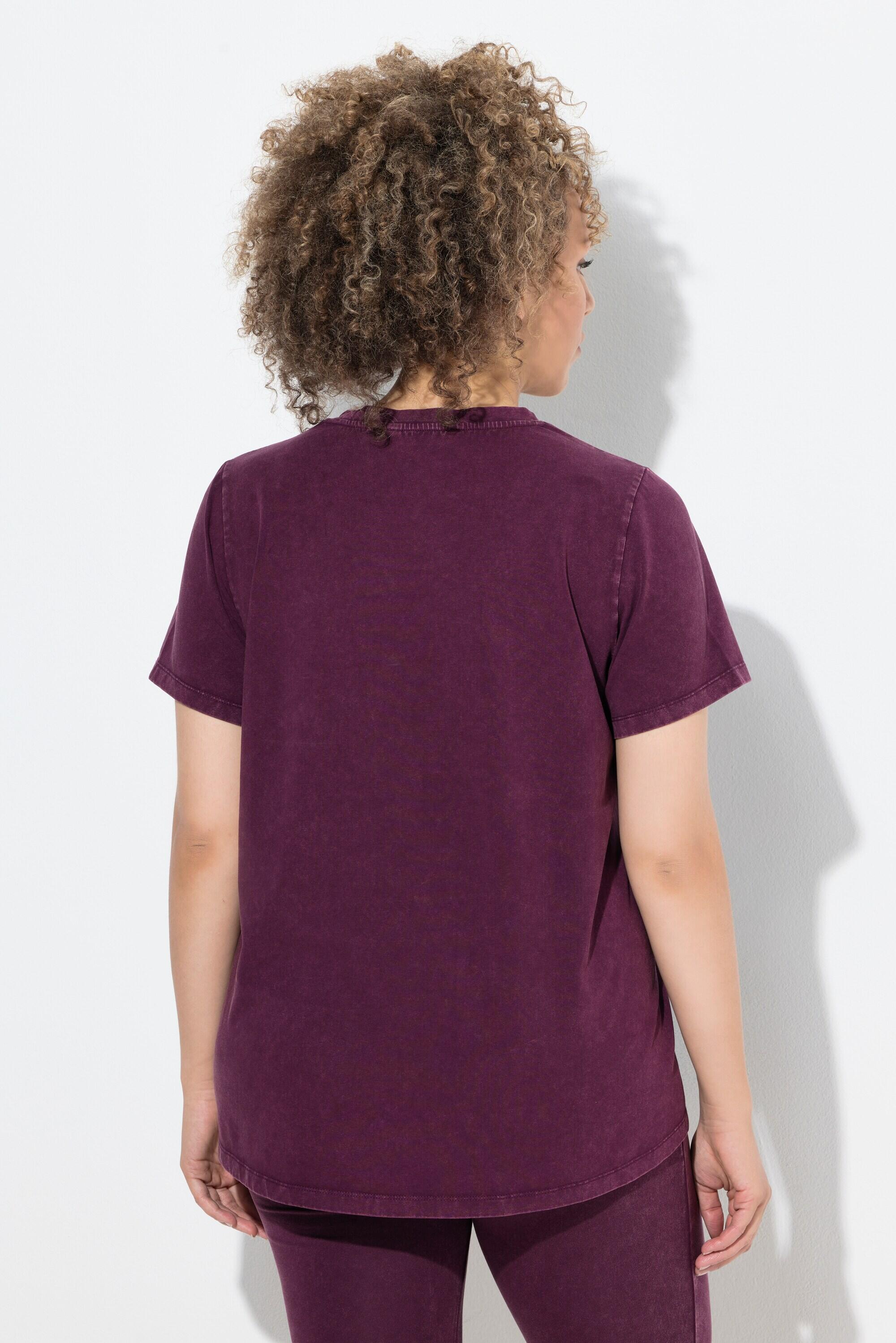 Femme T-shirt au look vintage col rond et manches courtes - collection Classic 2/6