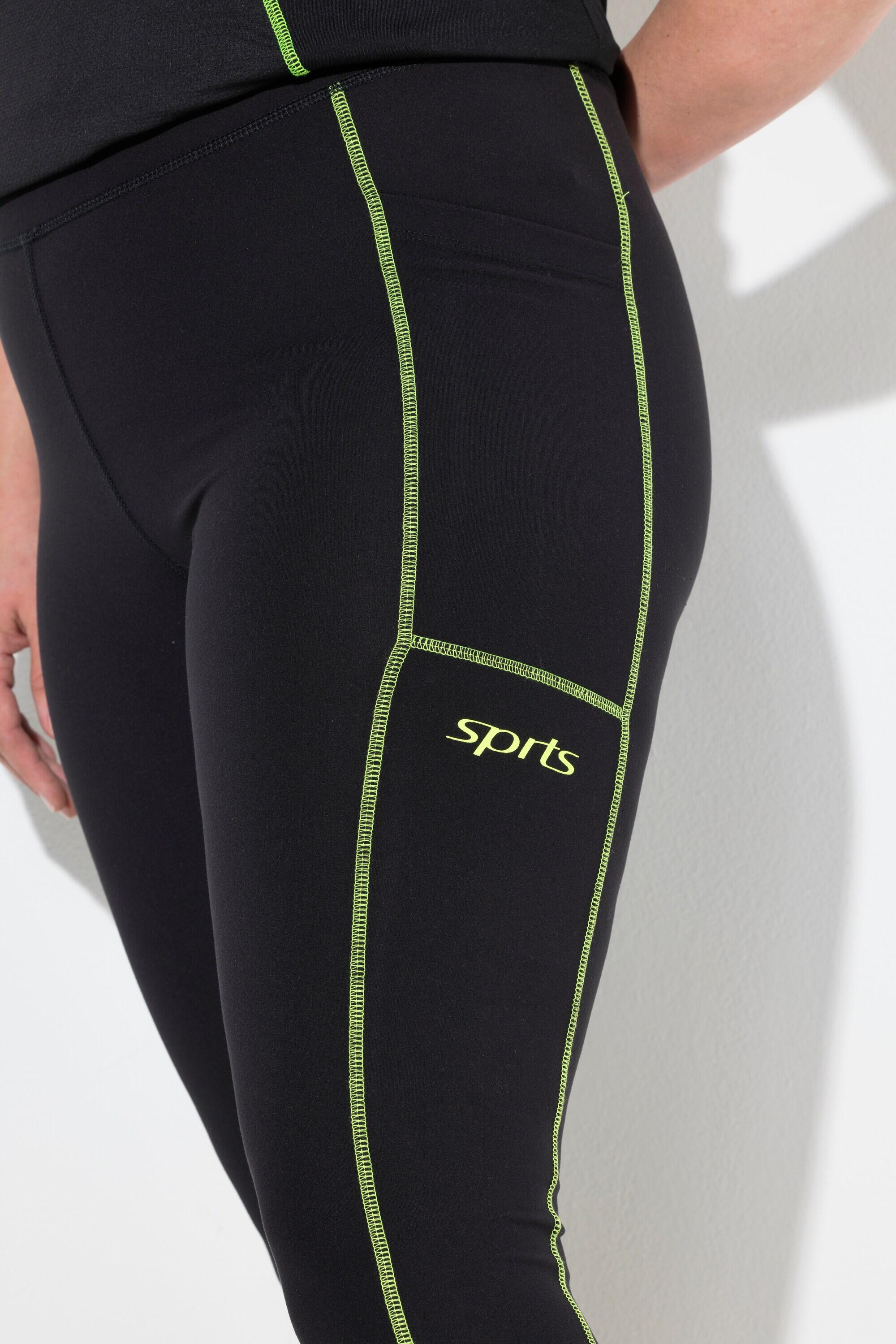 Femme Legging de sport avec coutures fluo poches et matière recyclée 3/6