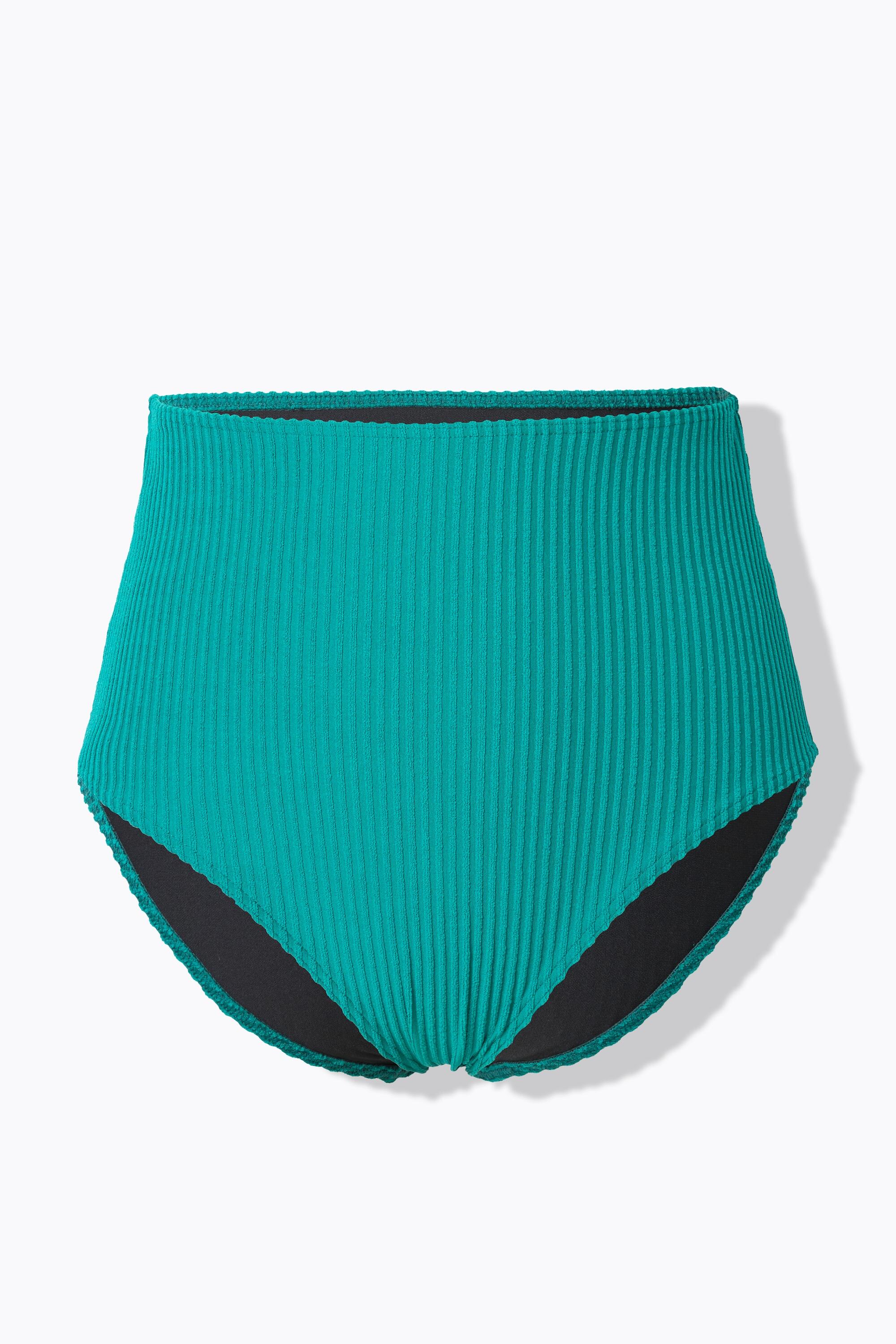 Femme Bas de bikini shorty taille haute matière texturée 3/3