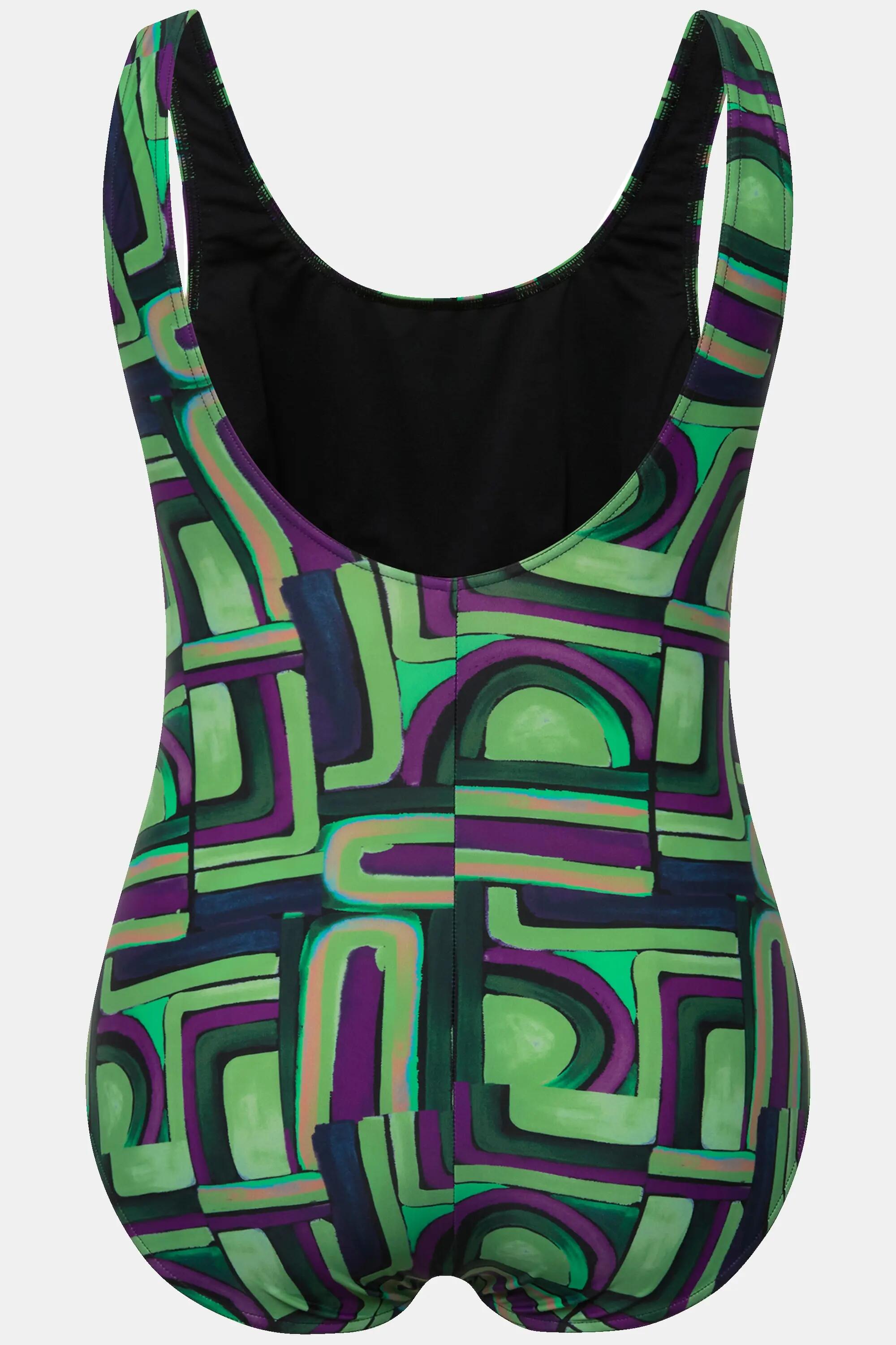 Femme Maillot de bain à tissu graphique sans bonnets souples 6/6