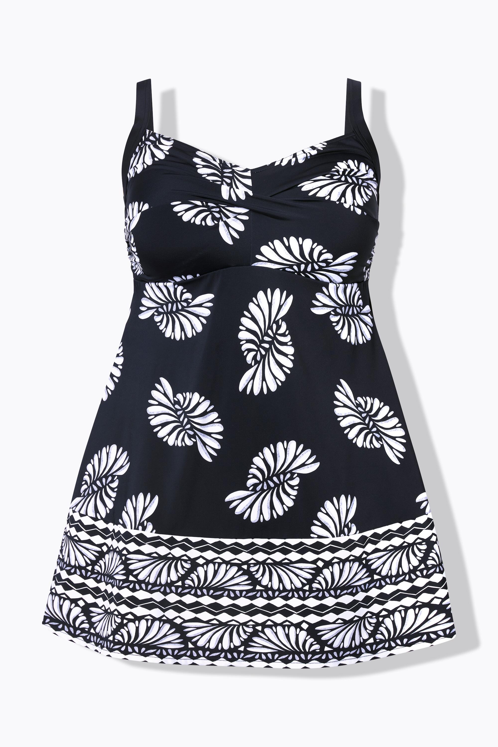 Femme Robe de bain à bonnets souples. Bretelles ajustables. Matière recyclée 7/7