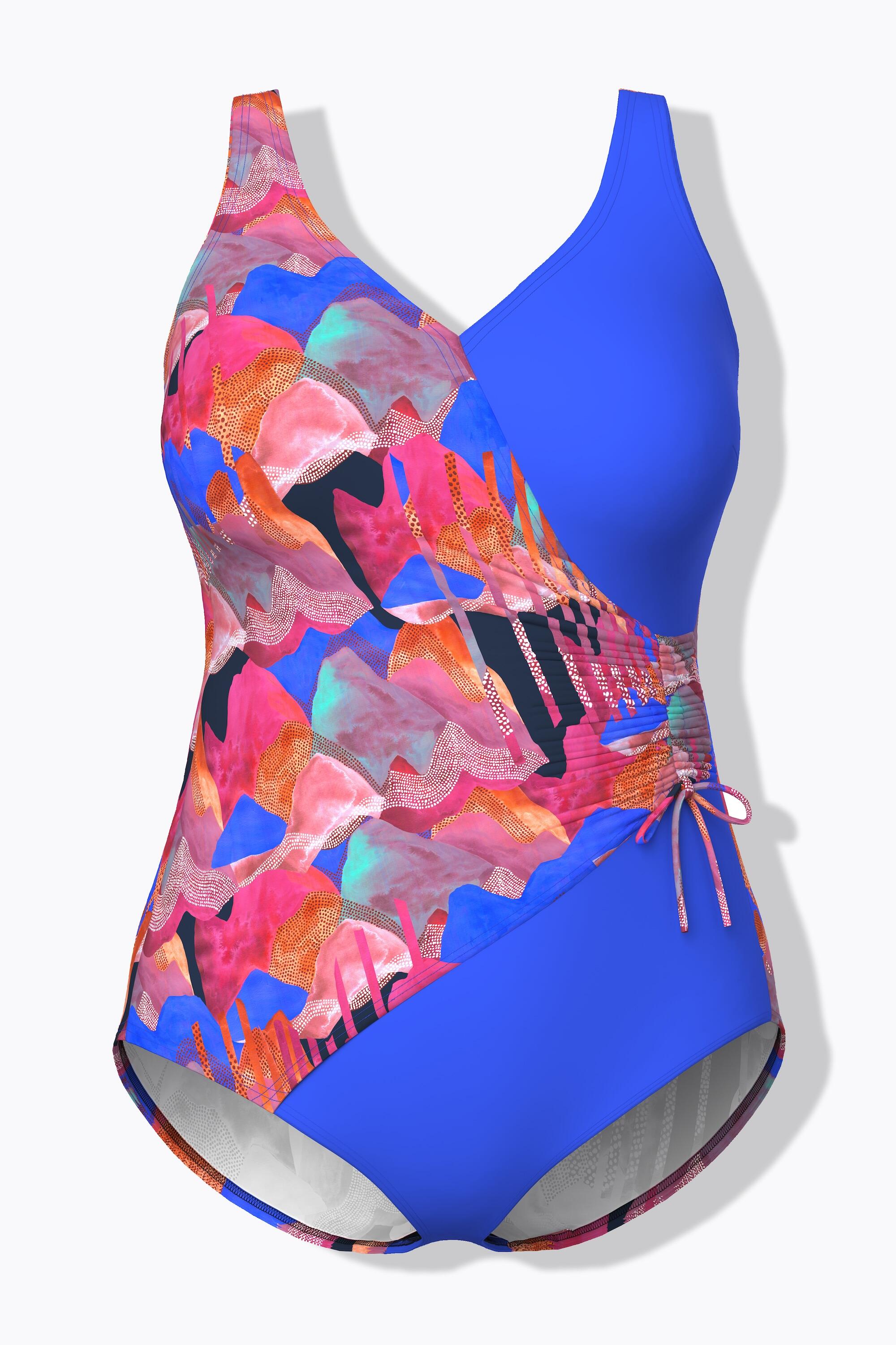 Femme Maillot de bain à bonnets souples décolleté esprit cache-cœur 7/7