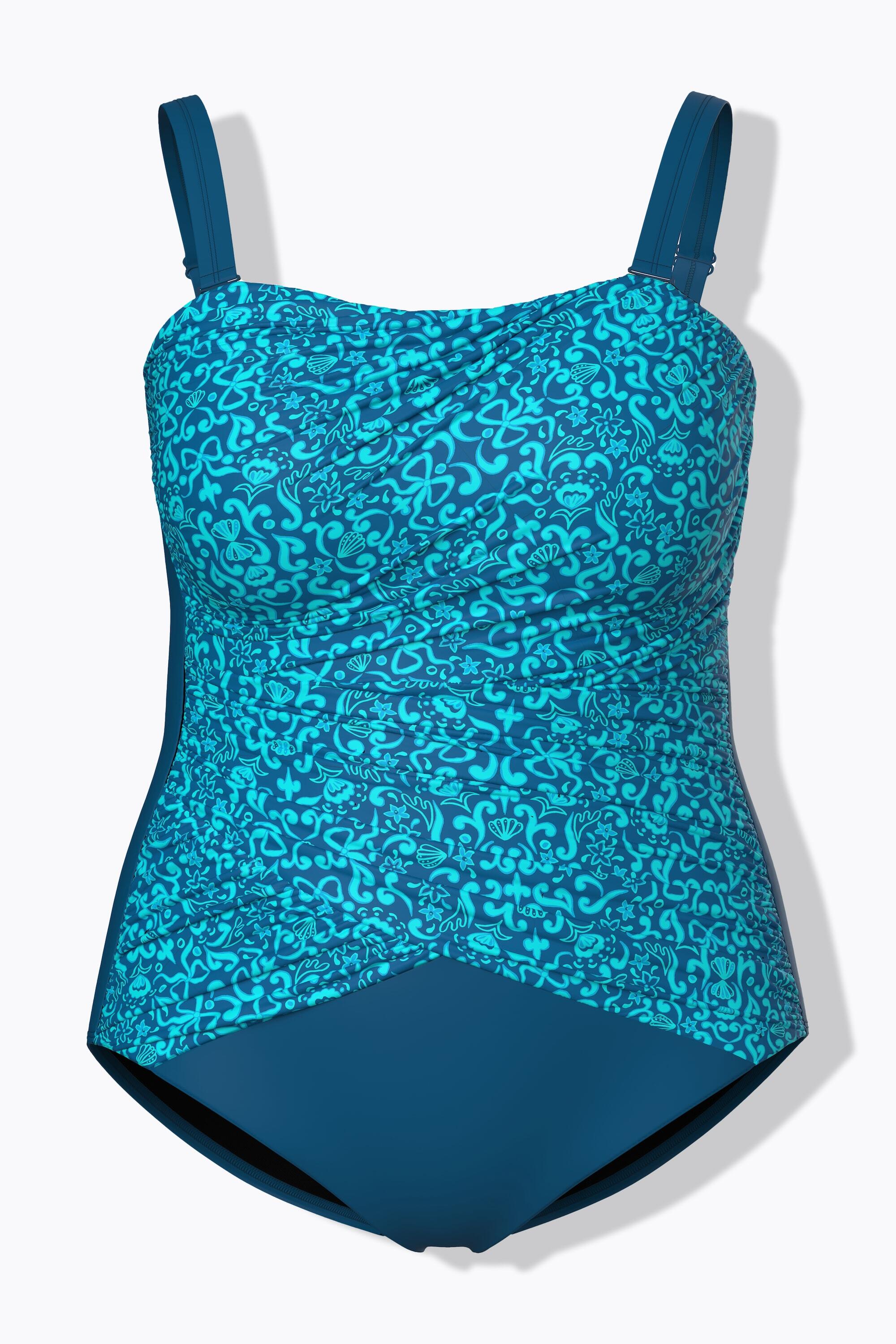 Femme Maillot de bain à bonnets souples motif cachemire bretelles amovibles 7/7