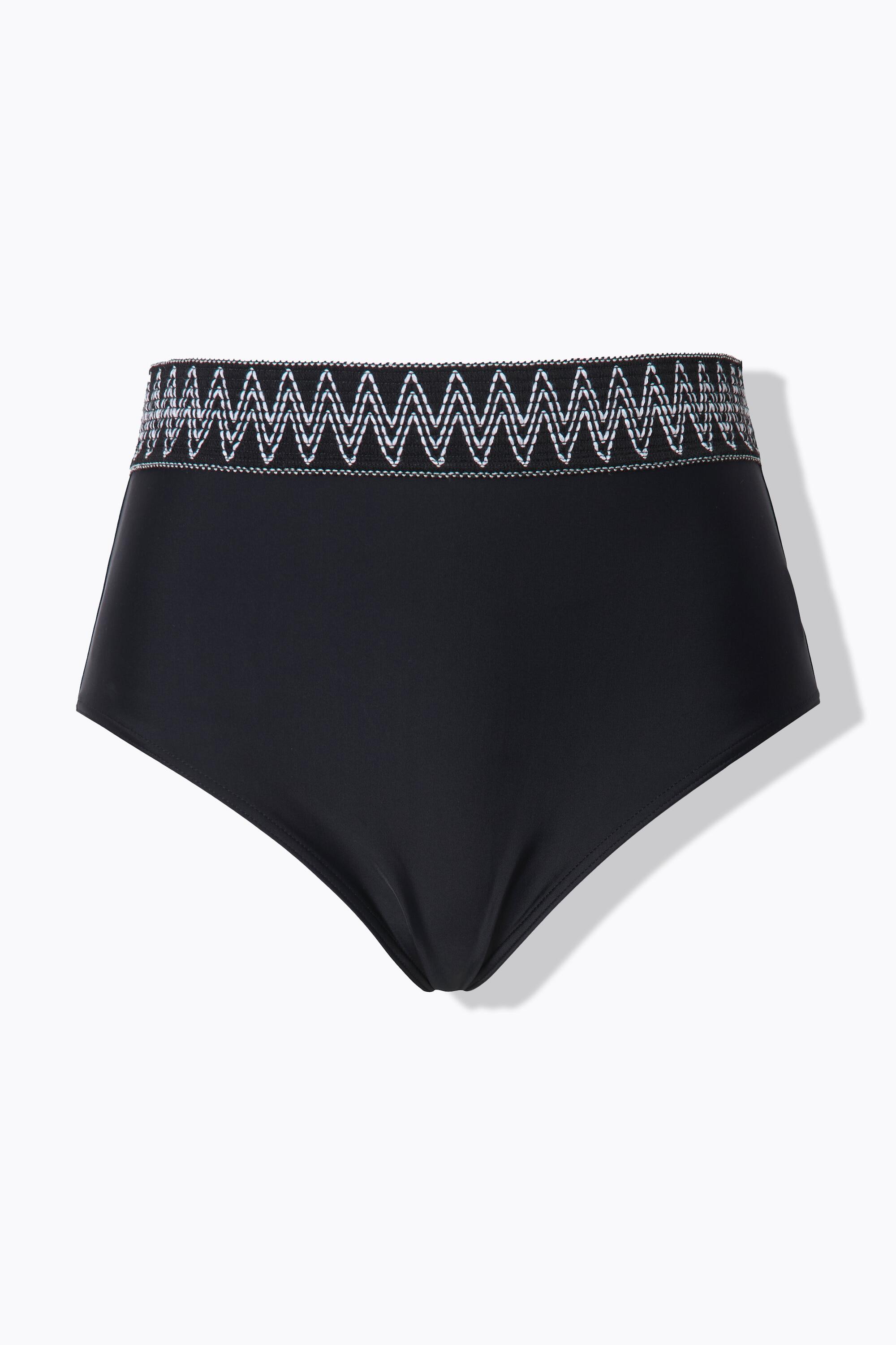 Femme Bas de bikini taille haute agrémentée de broderies 6/6