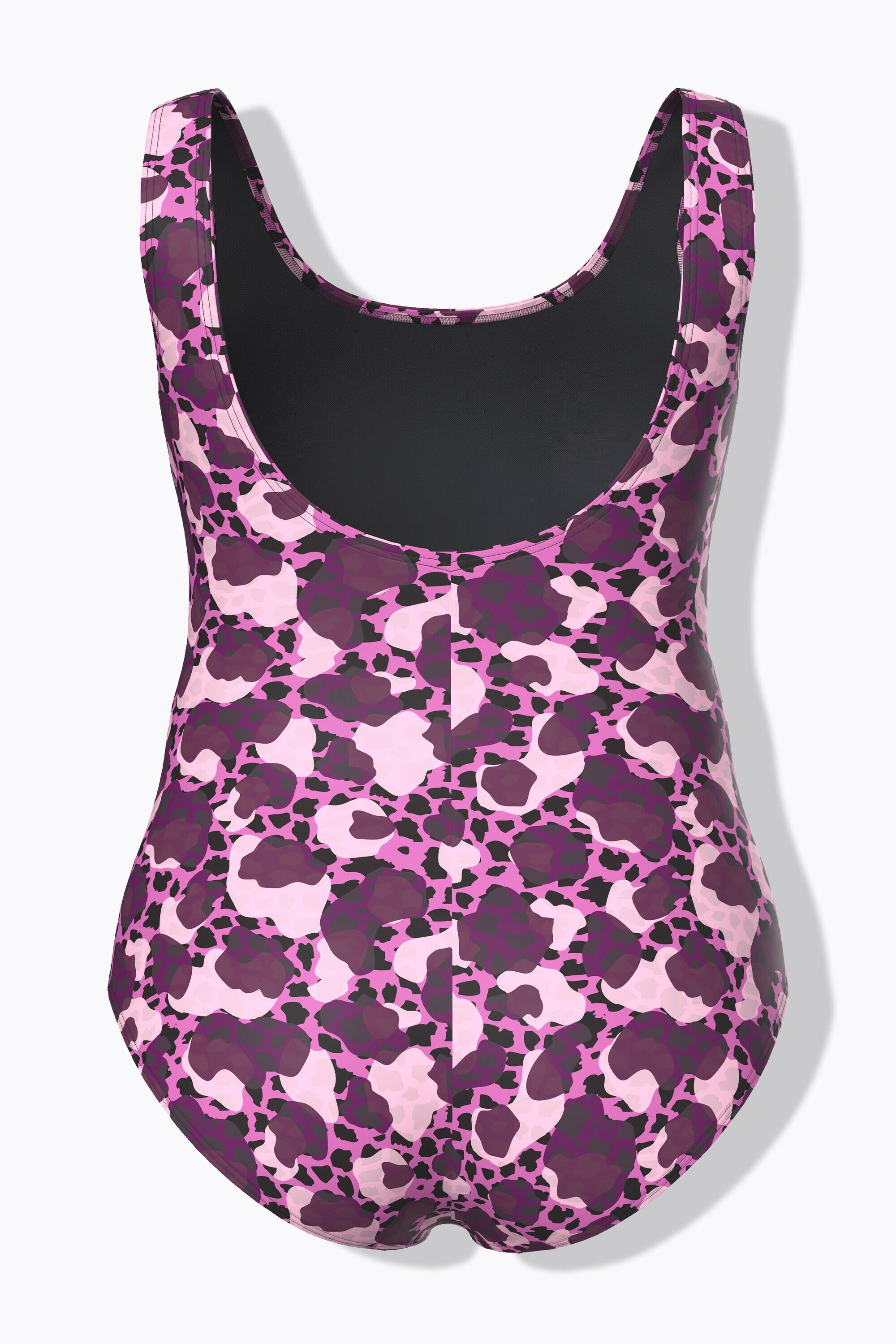 Femme Maillot de bain motif camouflage/léopard sans bonnets souples 7/7