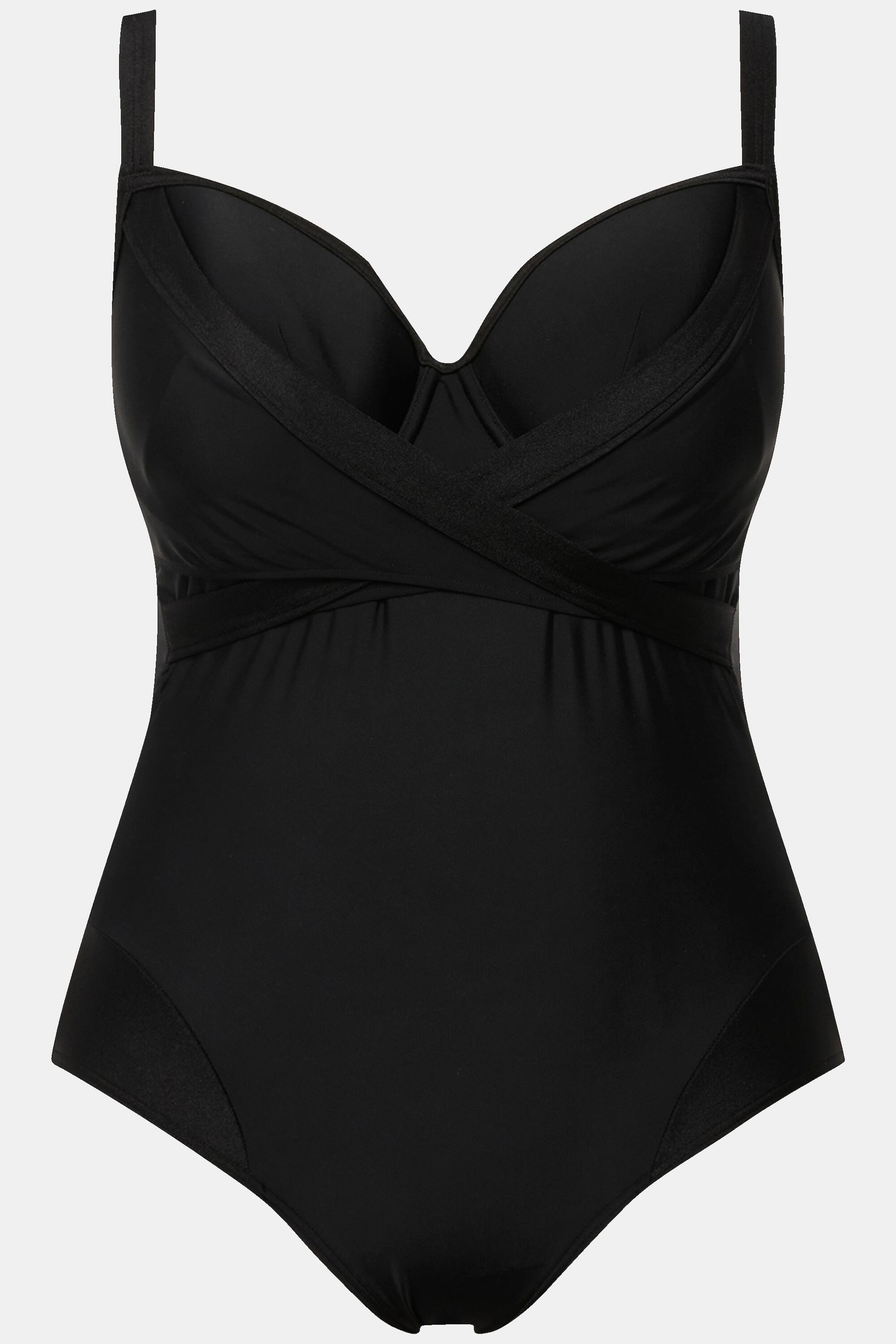 Femme Maillot de bain à bonnets souples. Effet drapé. Armatures 5/6