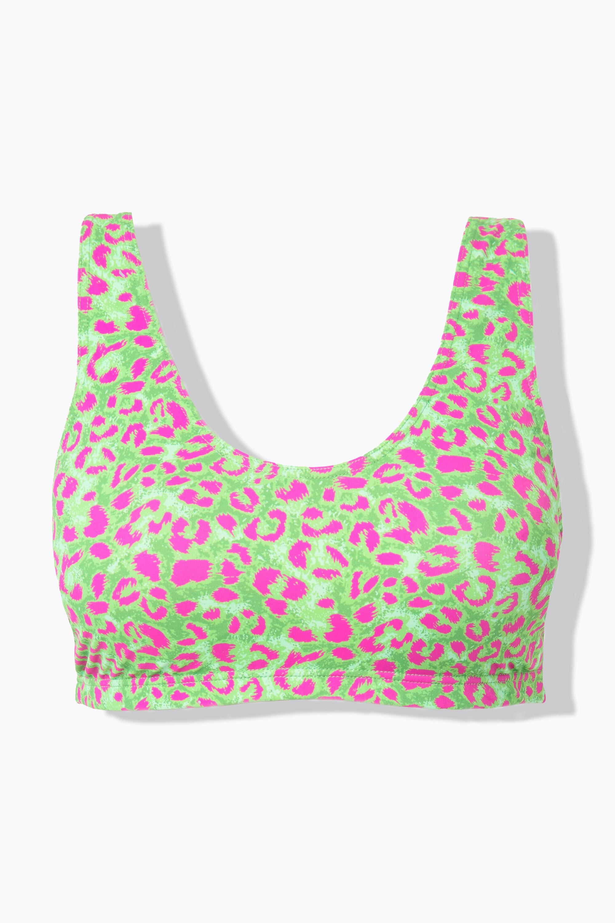 Femme Haut de bikini bonnets souples imprimé léopard 6/6