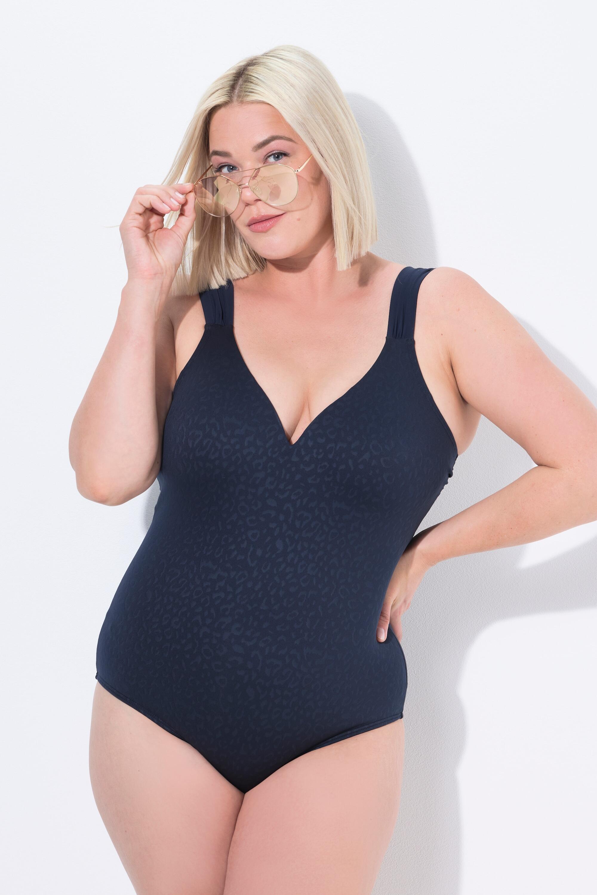 Femme Maillot de bain jacquard léopard dos dégagé 6/7