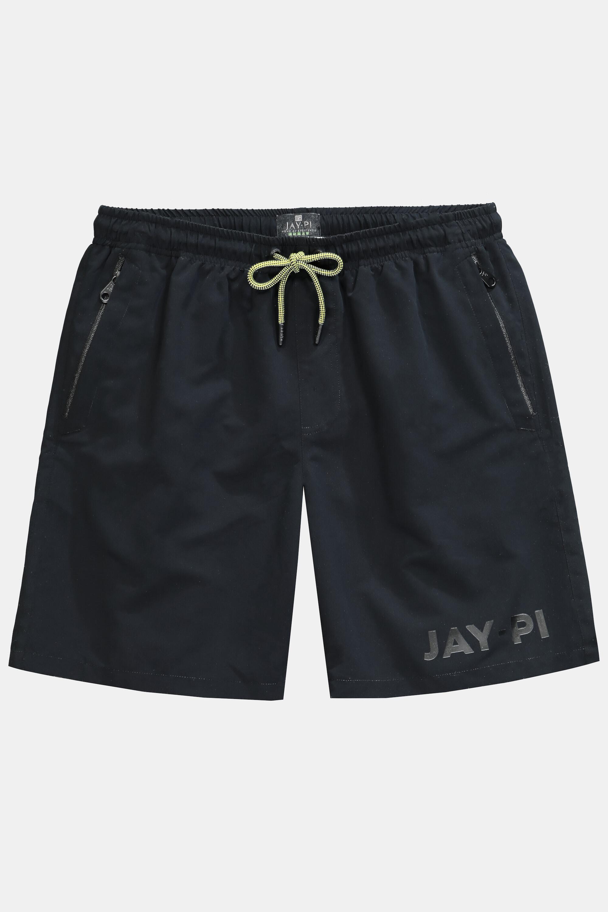 Heren Zwemshort beachwear elastische band ritszakken 3/4