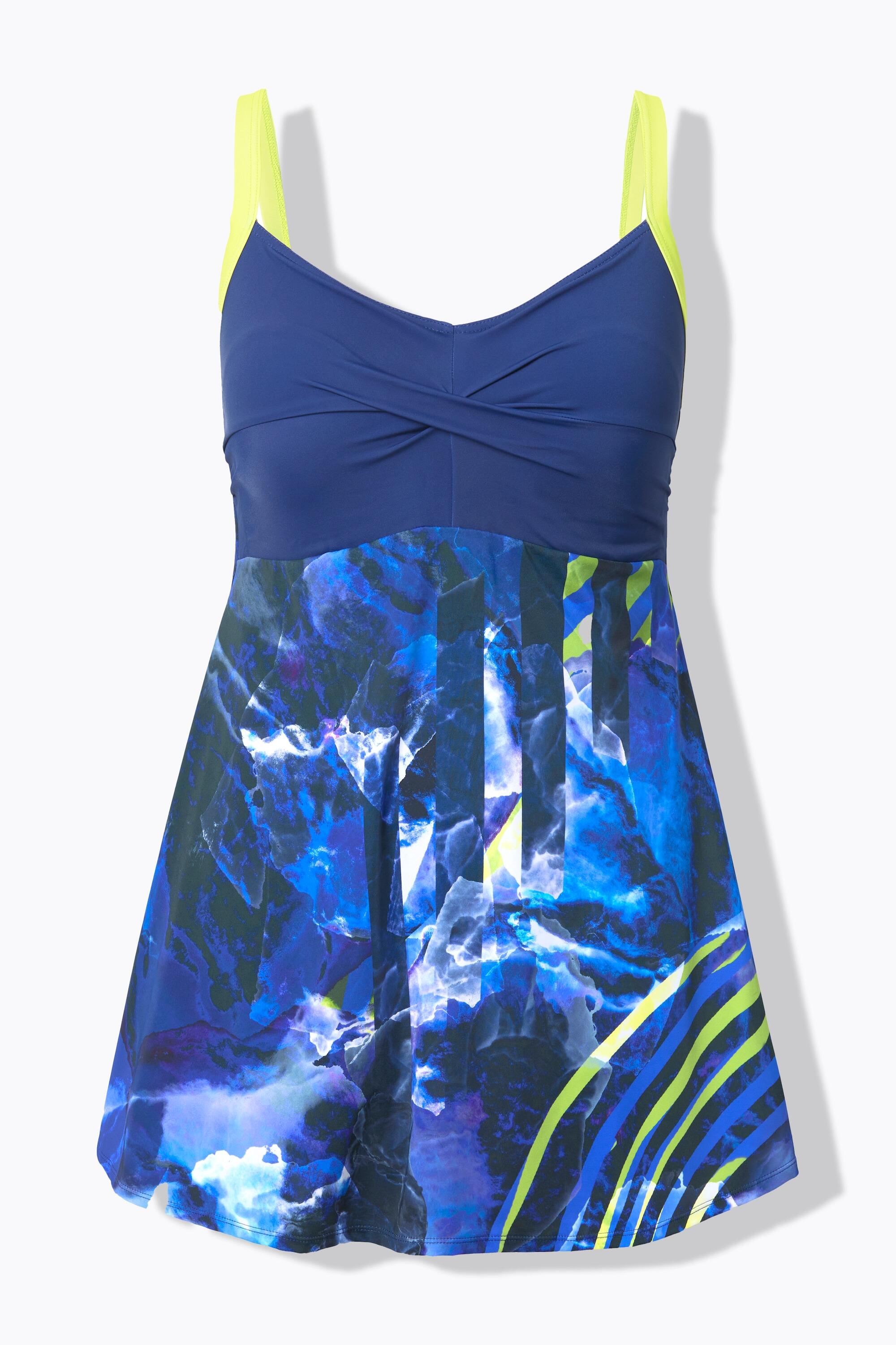 Femme Robe de bain à bonnets souples bretelles ajustables matière recyclée 7/7