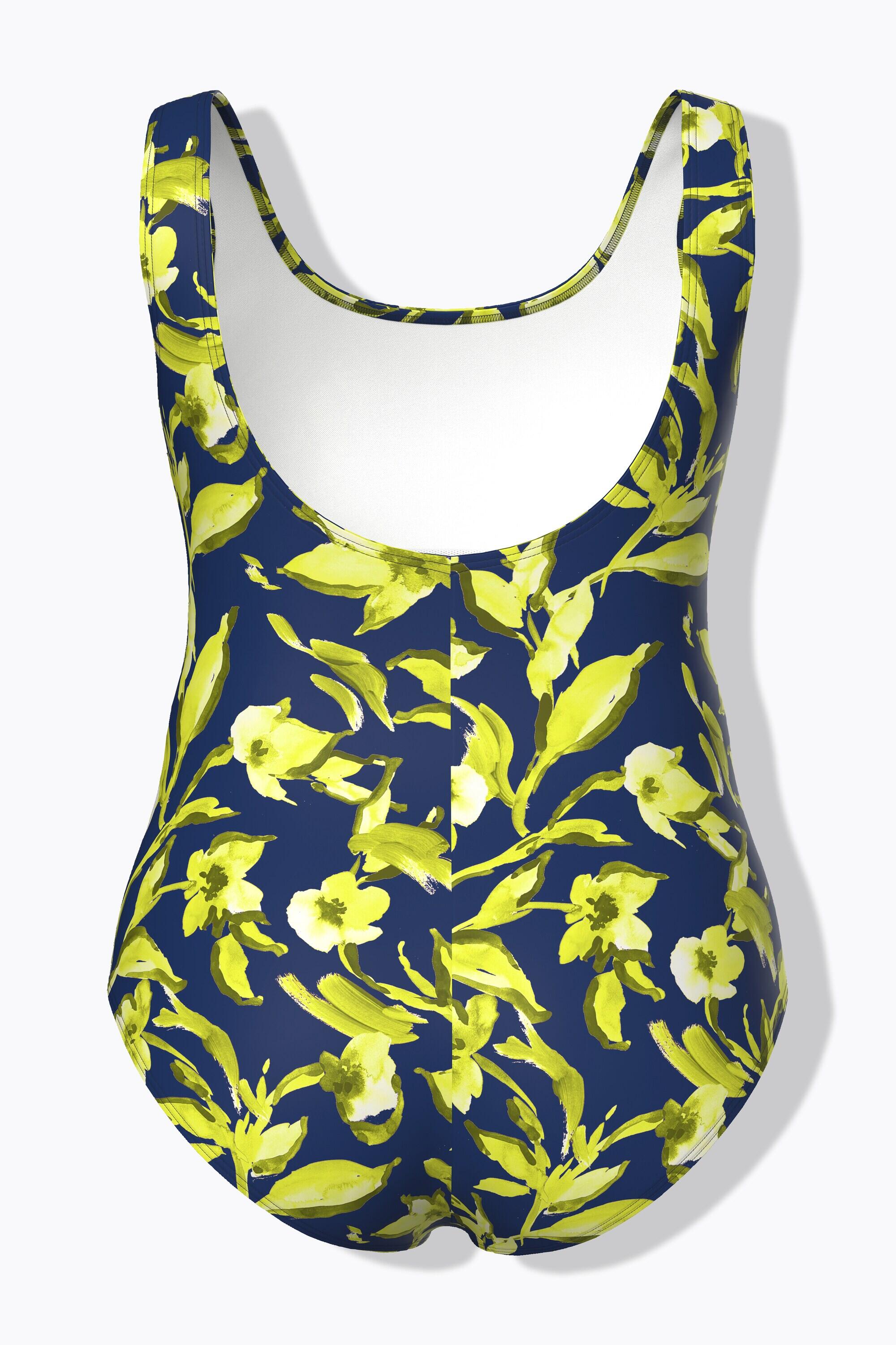 Femme Maillot de bain sans bonnets souples imprimé floral 7/7