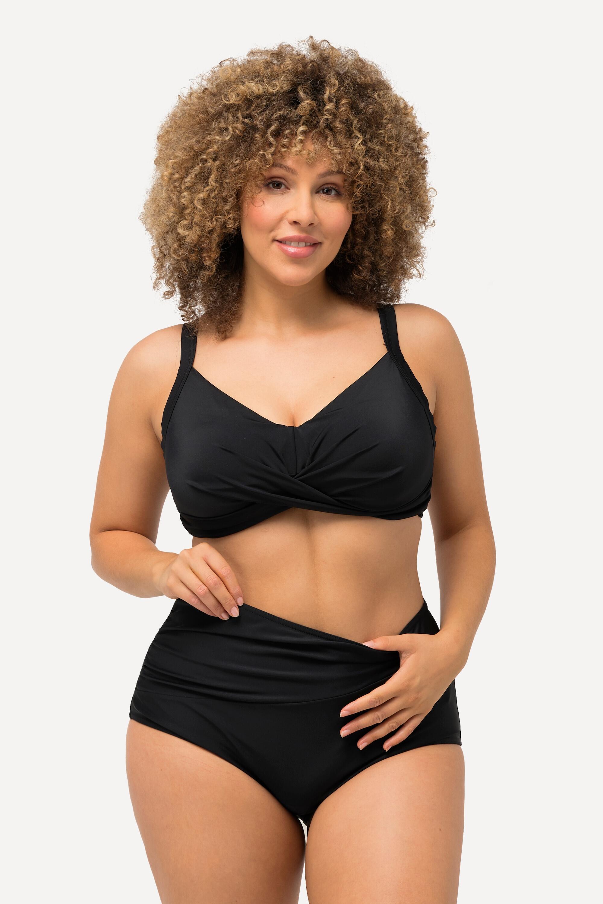 Femme Bas de bikini drapé taille haute 4/6