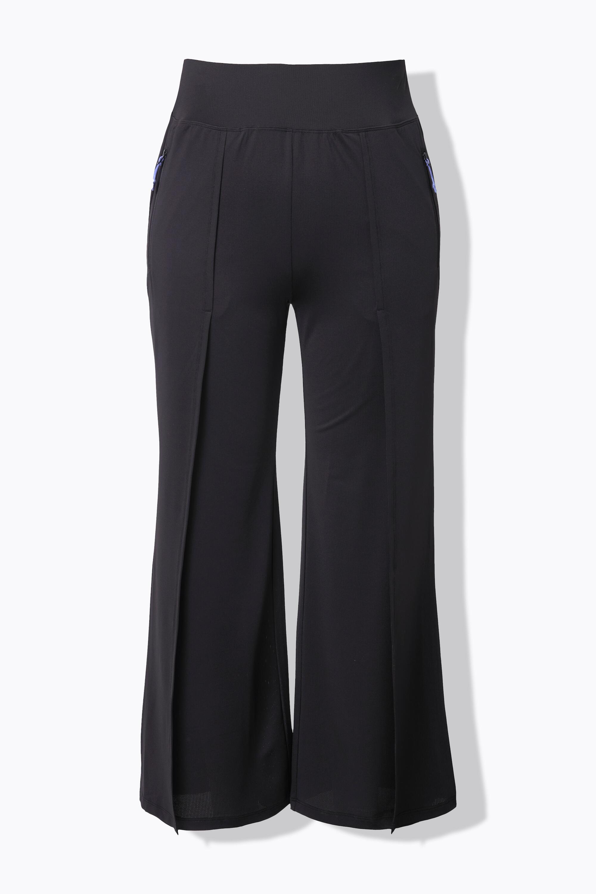 Femme Pantalon avec protection UV 50+ jambe large et taille élastique 6/7