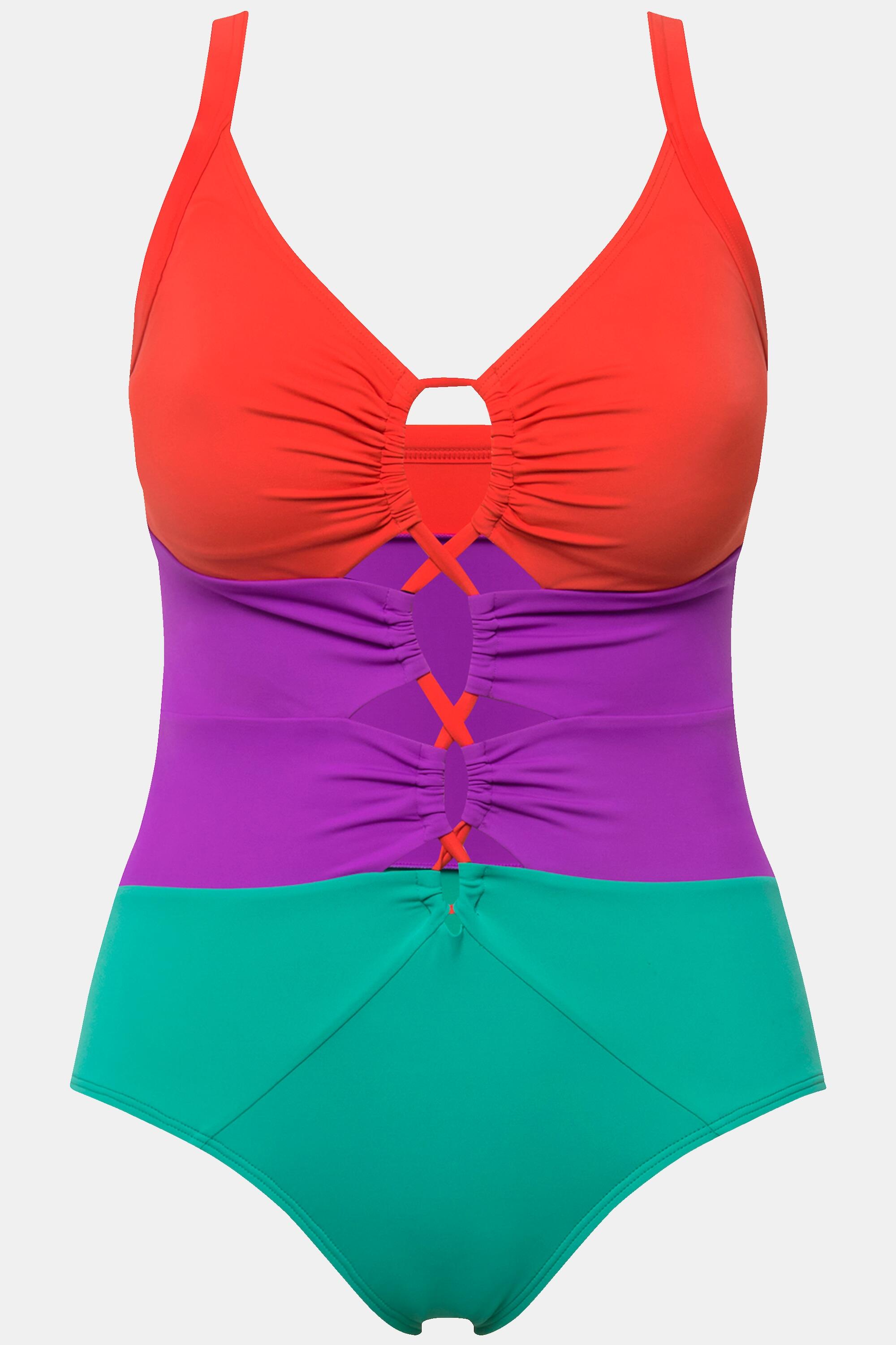Femme Maillot de bain esprit colour block 5/6