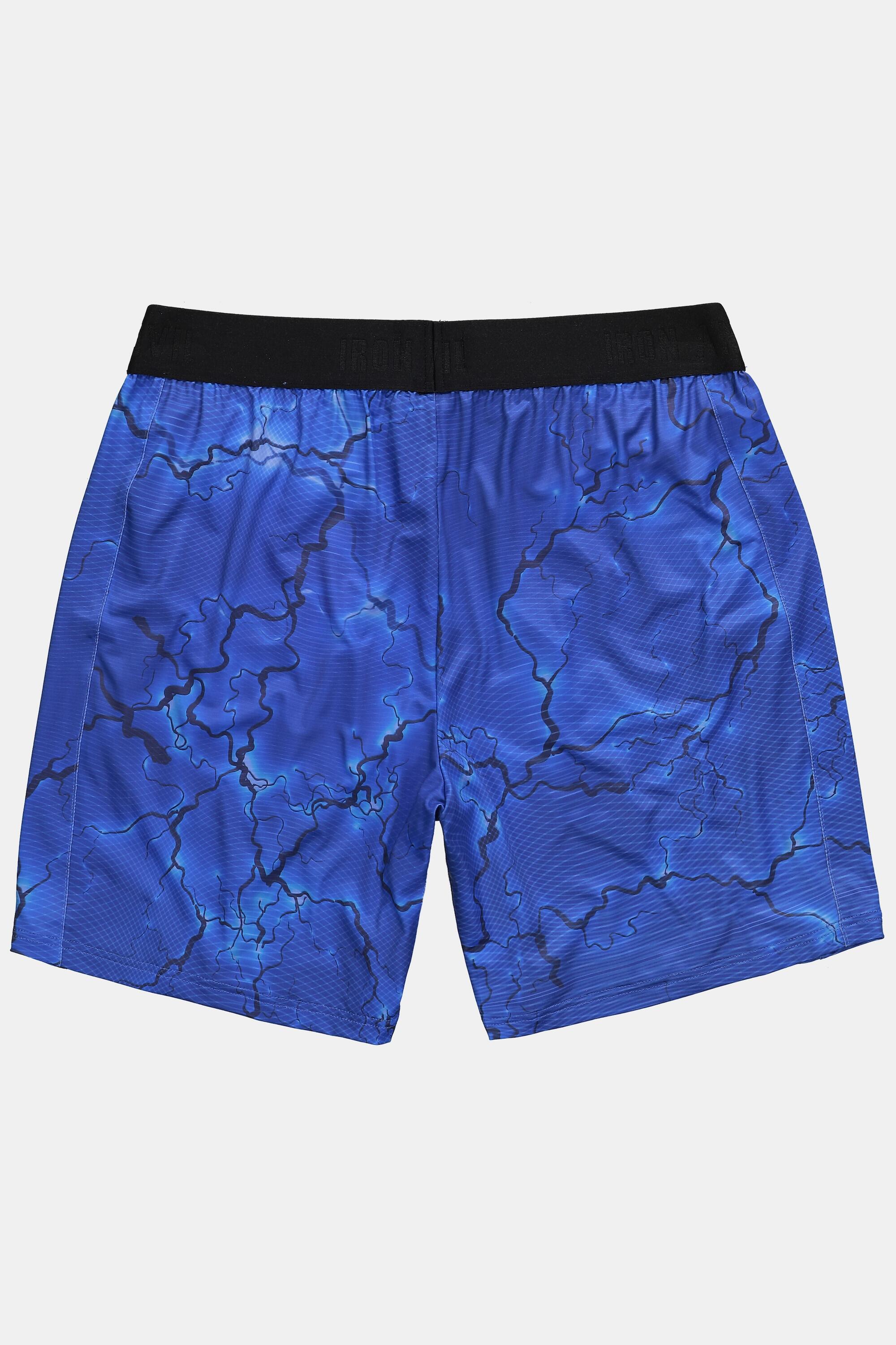 Hommes Bermuda technique Iron Anvil collection Fitness Quickdry imprimé all-over 6/7