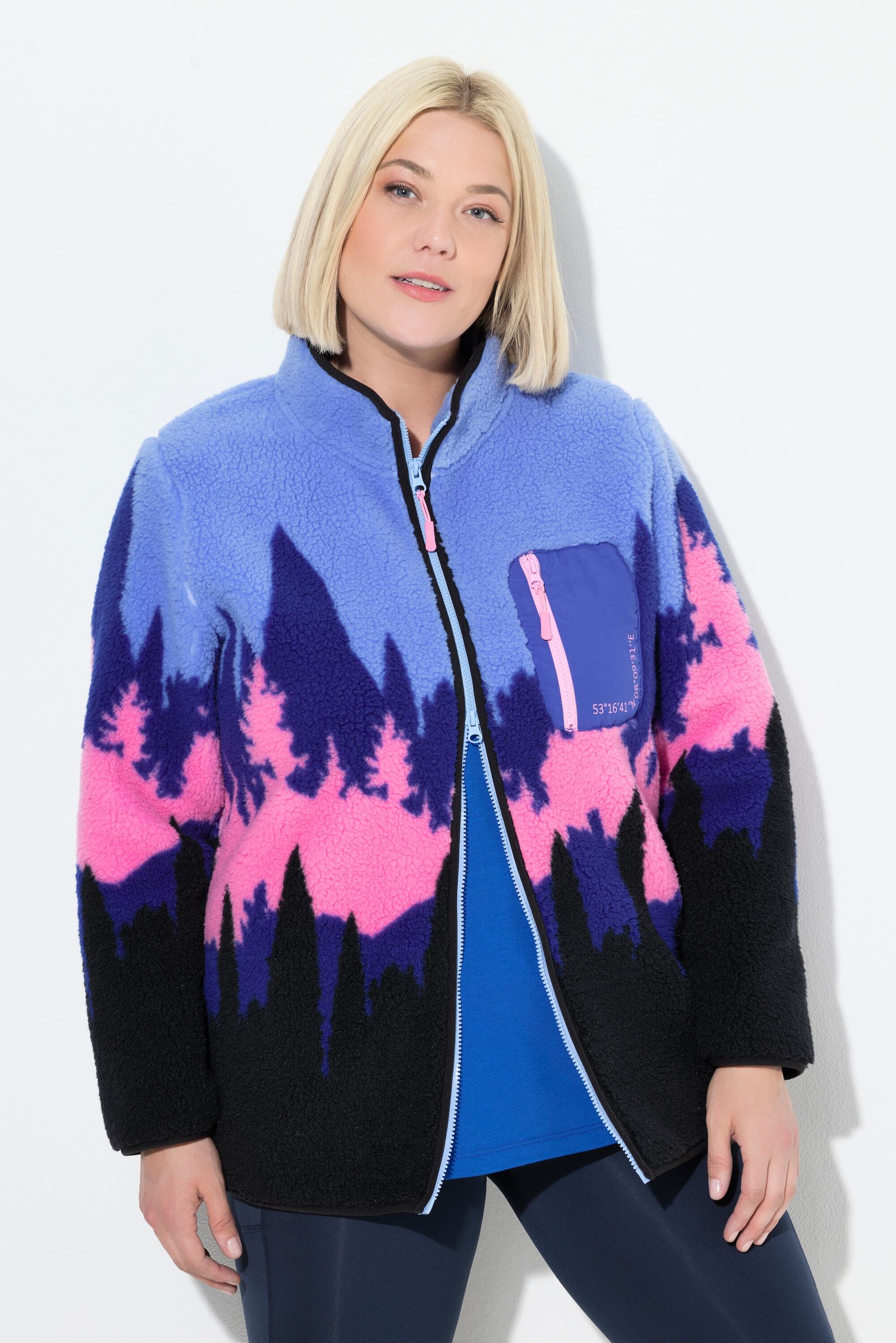 Femme Veste en polaire motif montagne 5/6