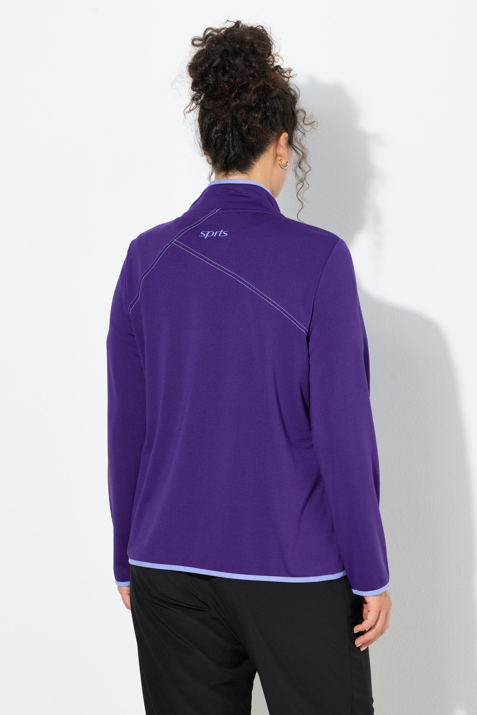 Femme Veste en molleton technique col montant et manches longues 2/7