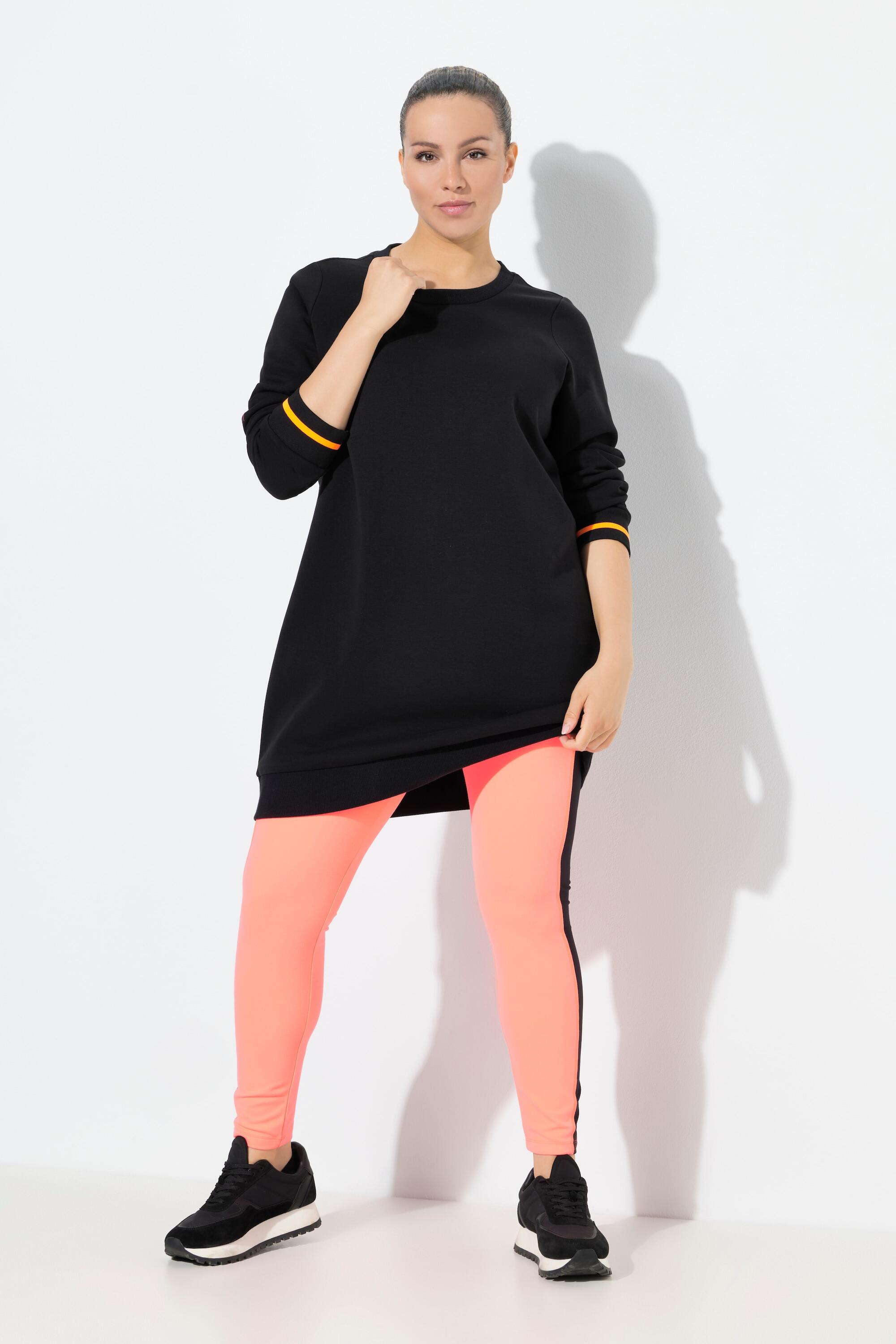Femme Pull long à col rond et manches longues message imprimé 5/6