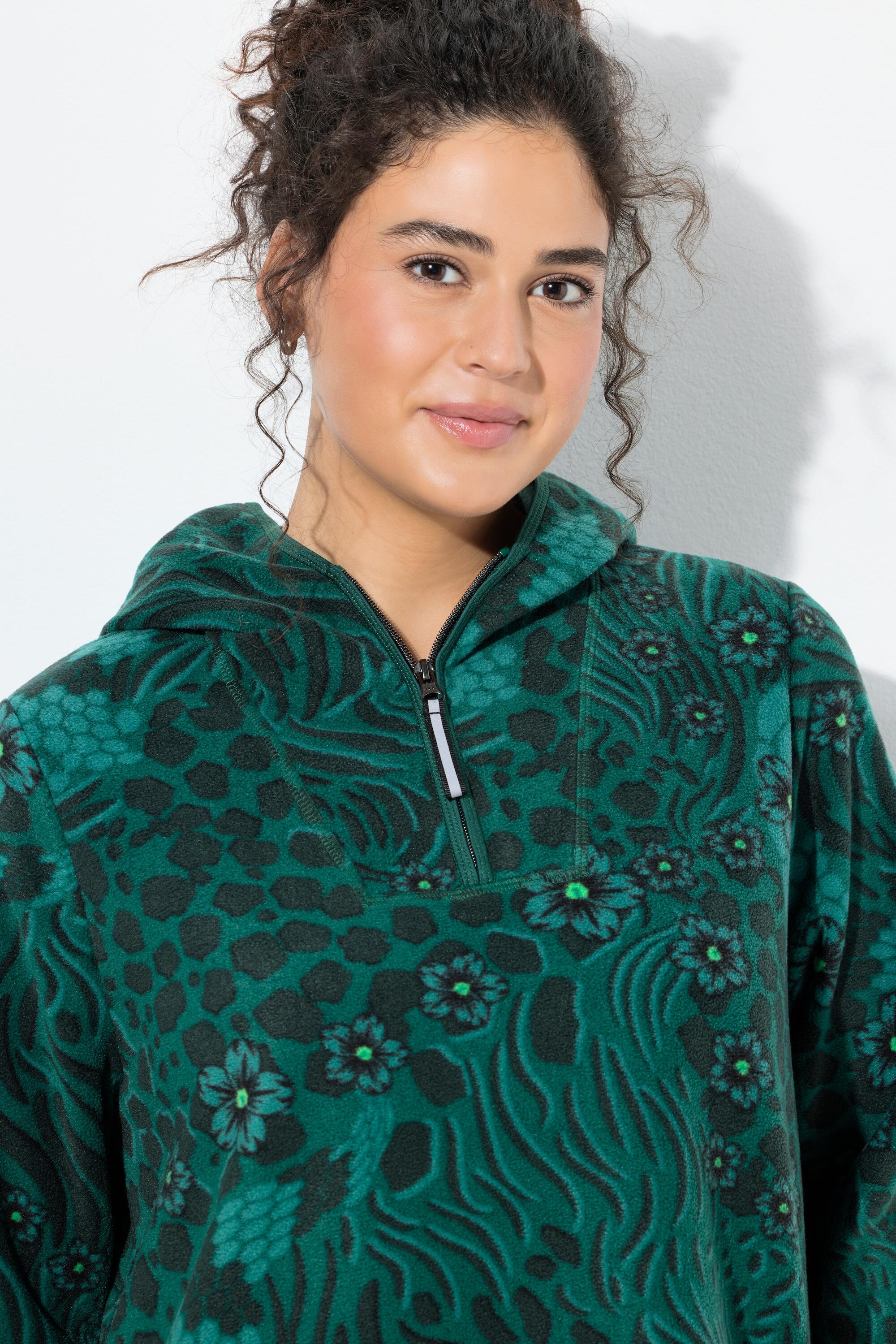 Femme Sweat-shirt à capuche en polaire (matières recyclées) 4/7
