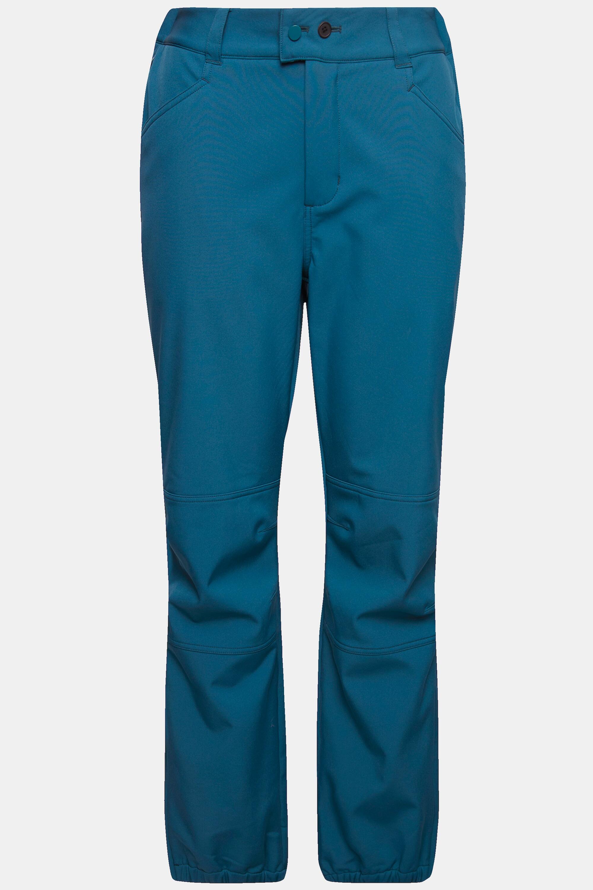 Femme Pantalon Softshell déperlant avec doublure en polaire et genoux préformés 5/5