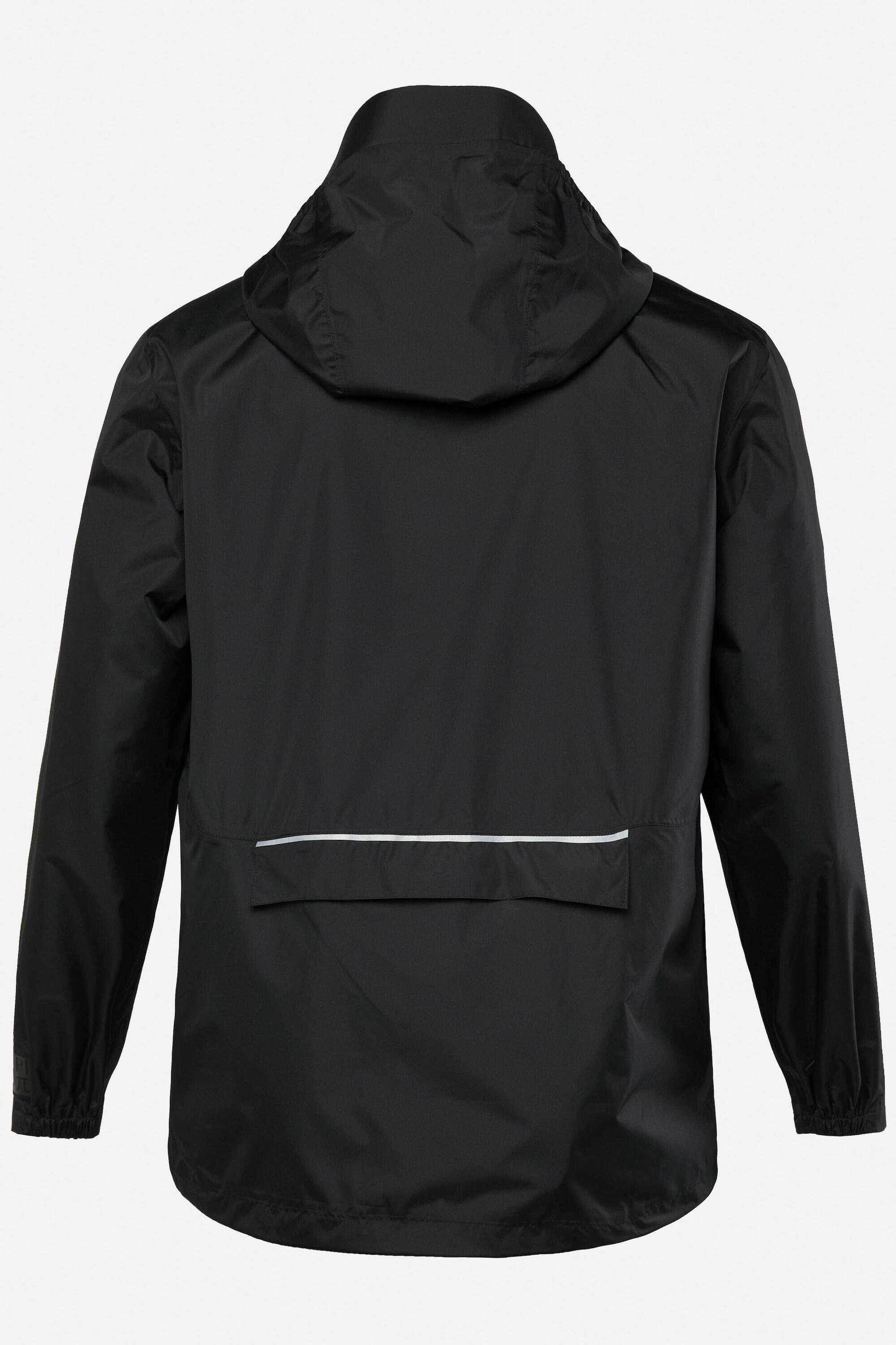 Hommes Veste de pluie imperméable à capuche poche intégrée 5/6