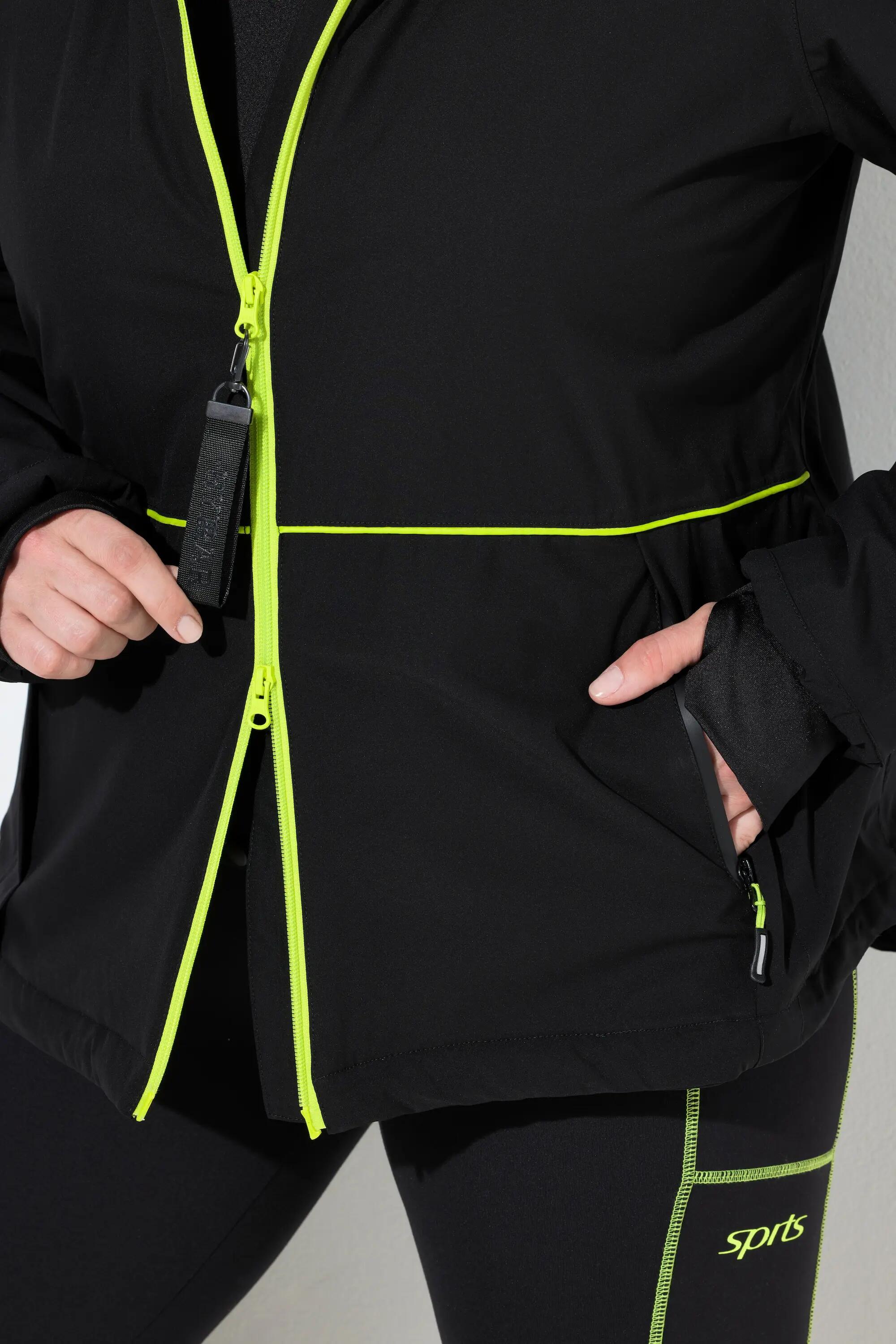 Damen HYPRAR Funktionsjacke wasserdicht 2-Wege-Zipper Kapuze 10/13