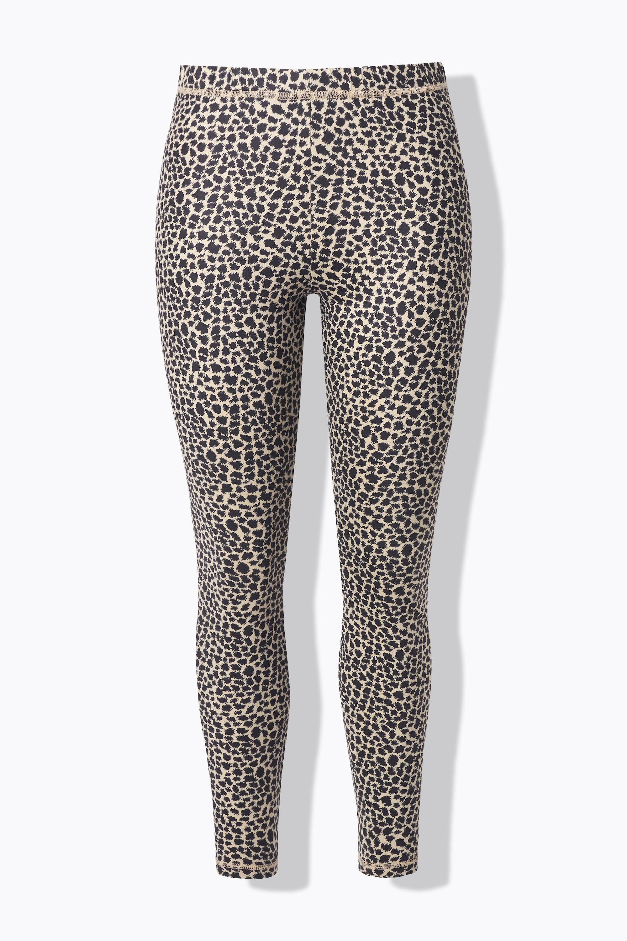 Femme Legging technique de ski motif léopard matière recyclée 6/6