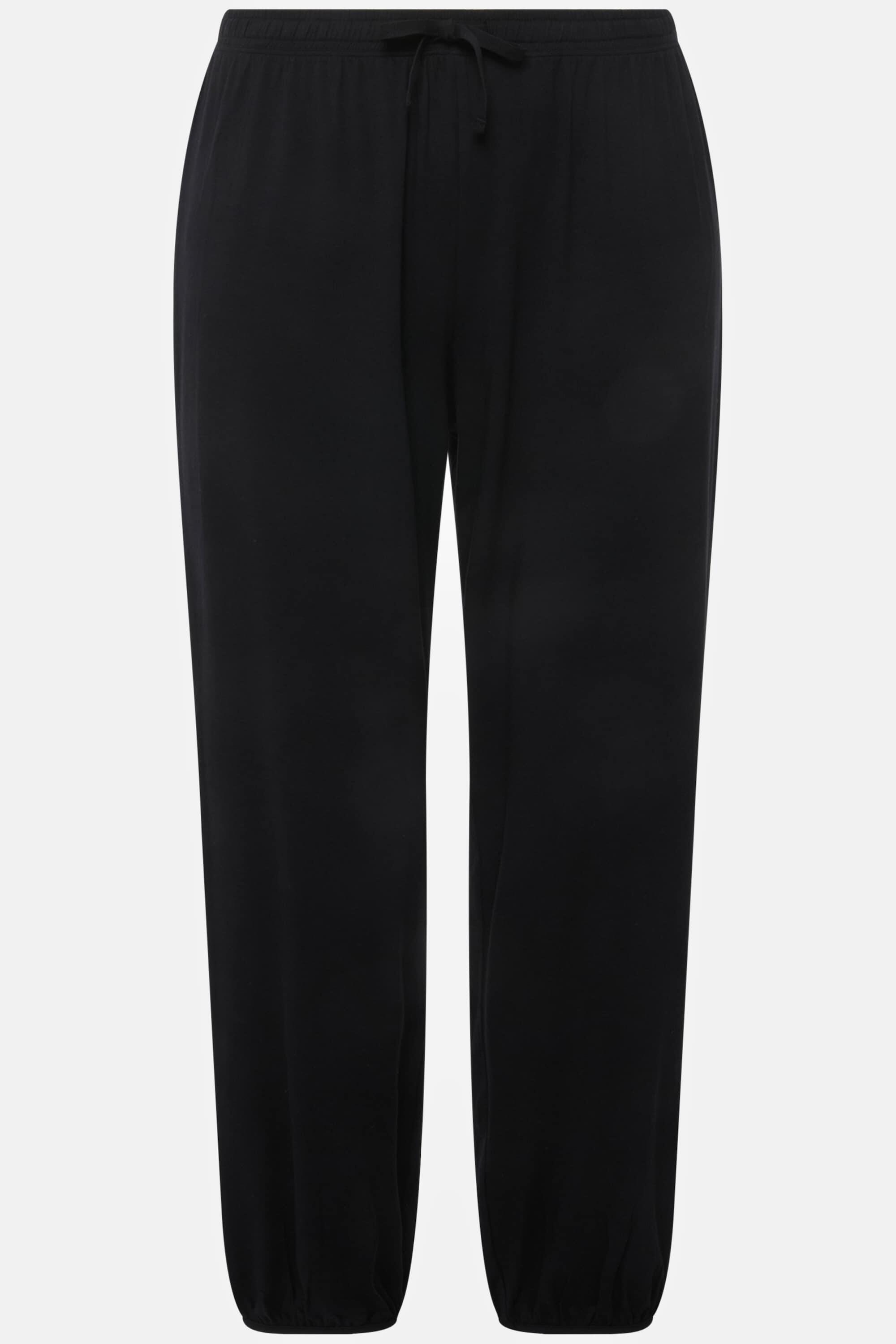Femme Pantalon de pyjama en modal mélangé coupe droite et taille élastique 5/5