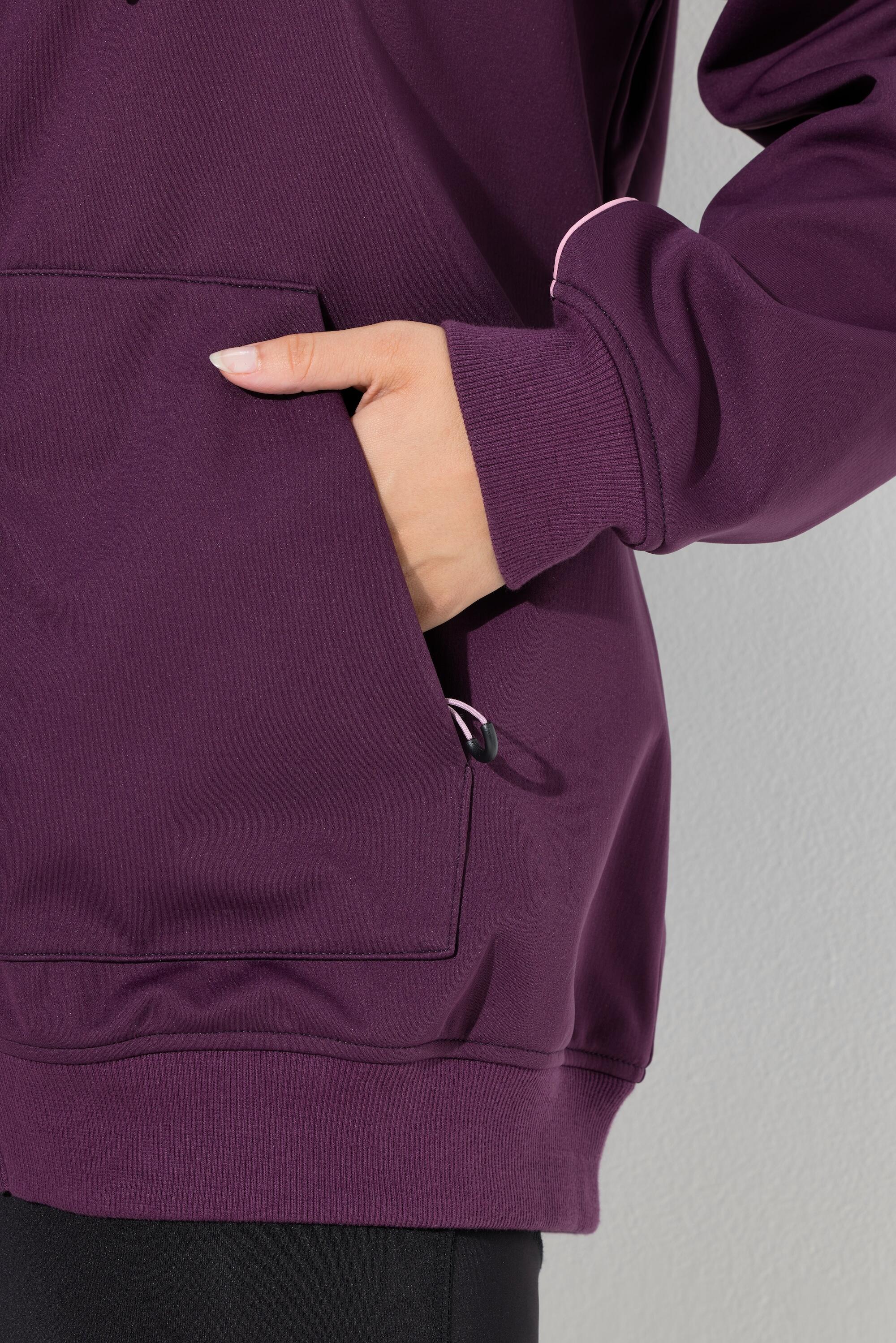 Femme Veste technique softshell à capuche matière déperlante 3/6
