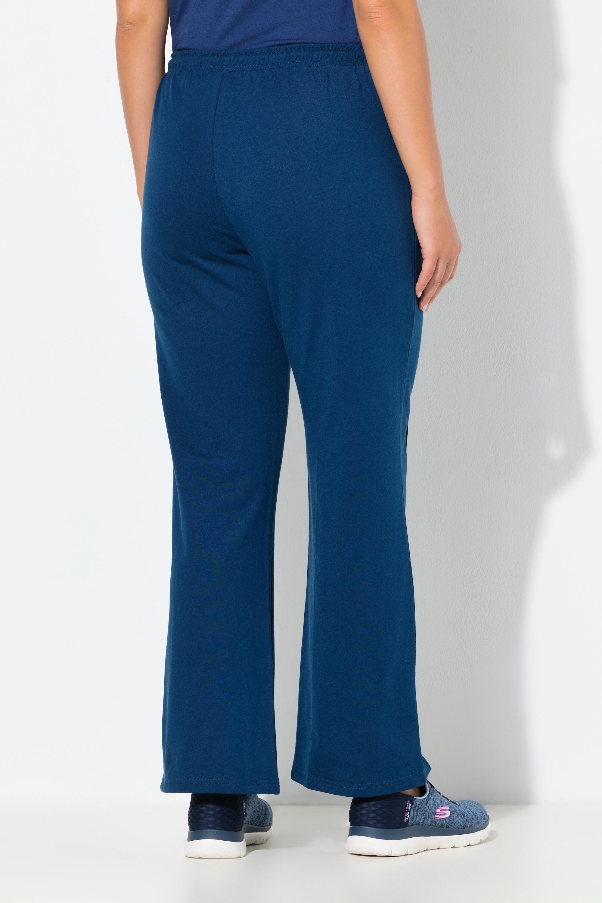 Femme Pantalon de jogging avec passepoil jambe droite et taille élastique 2/7