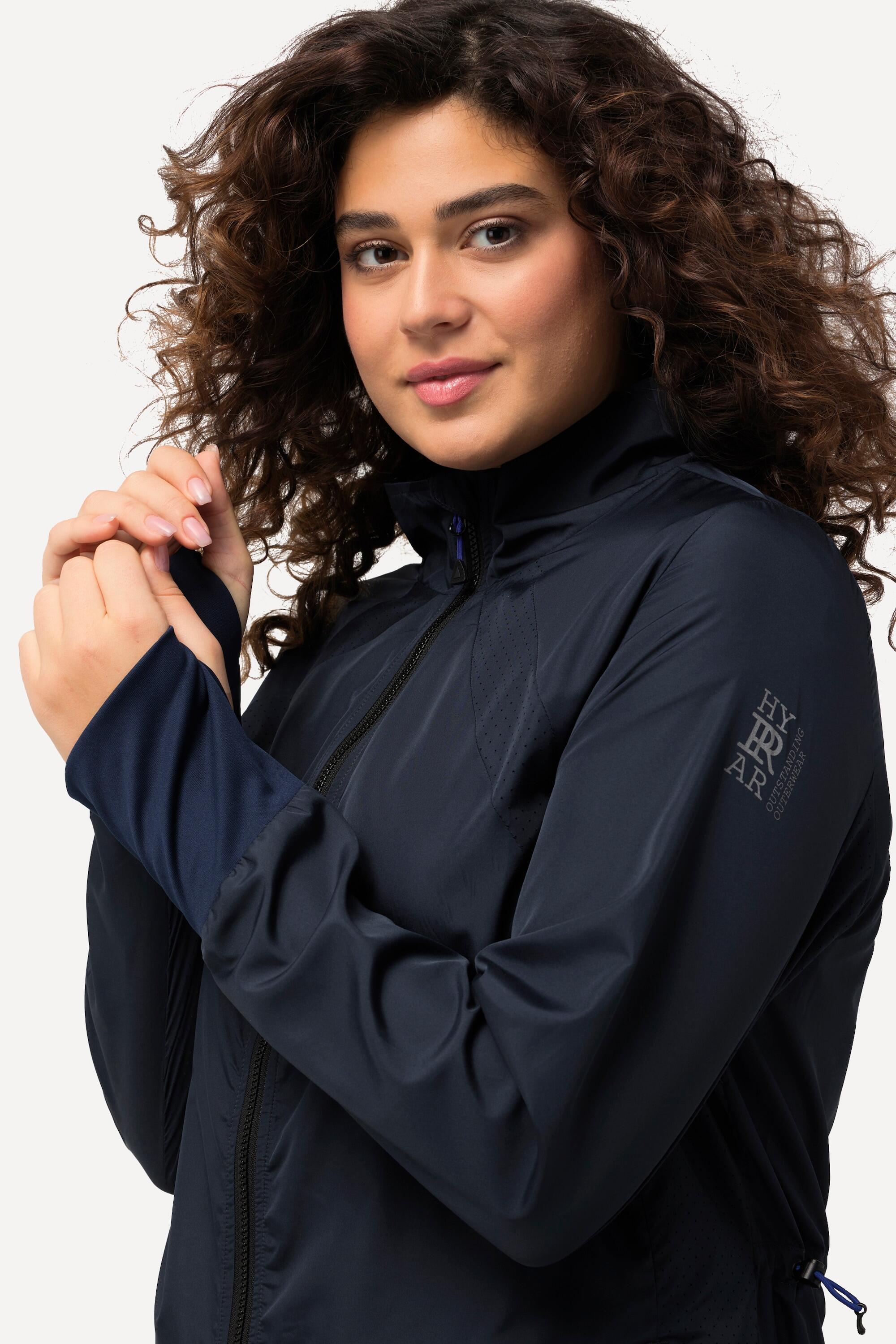 Femme Veste légère HYPAR à col montant et cordon coulissant matière recyclée 3/5