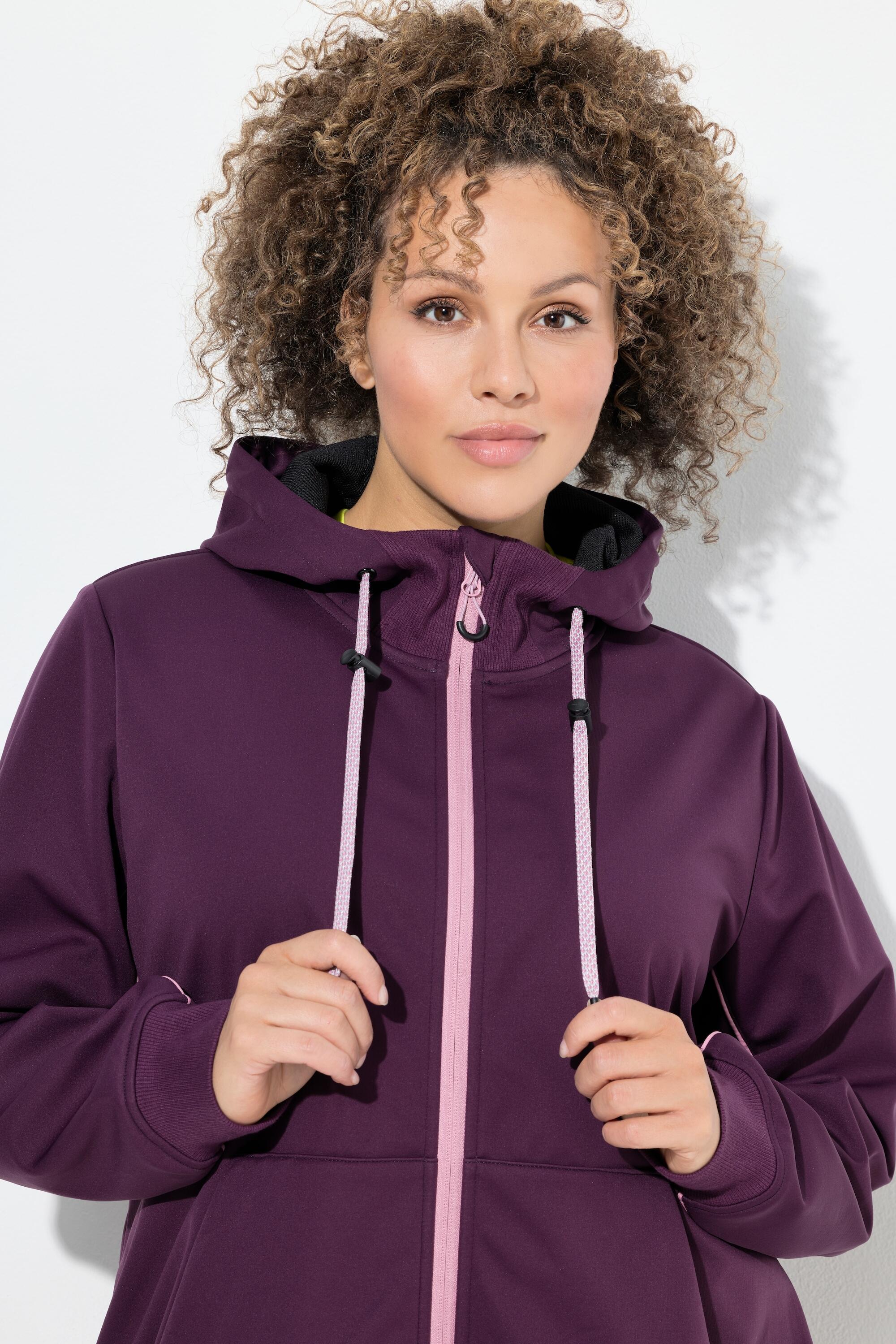 Femme Veste technique softshell à capuche matière déperlante 4/6