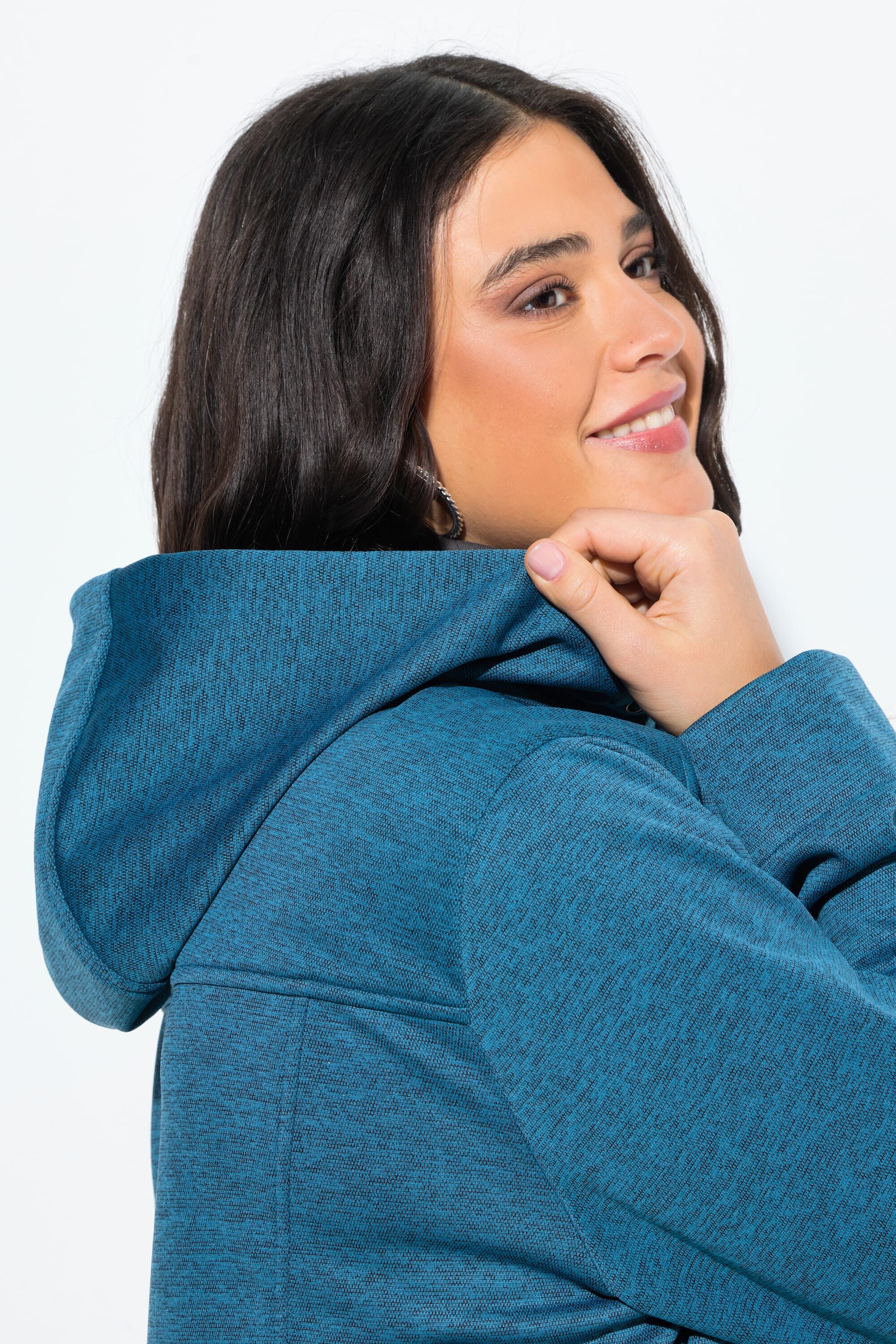 Femme Veste technique HYPRAR à capuche tissu Softshell imperméable 3/7