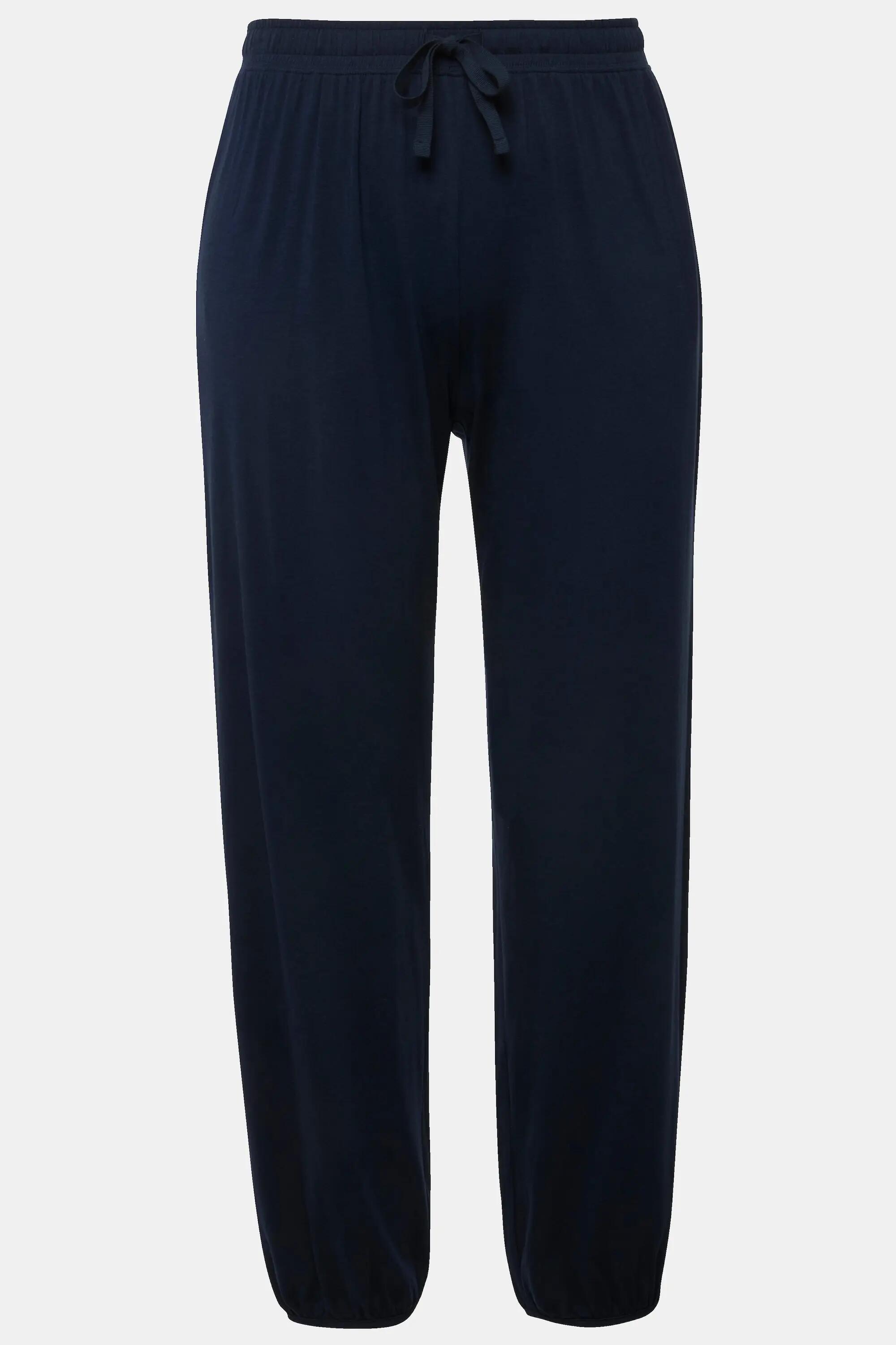 Femme Pantalon de pyjama en modal mélangé coupe droite et taille élastique 5/5