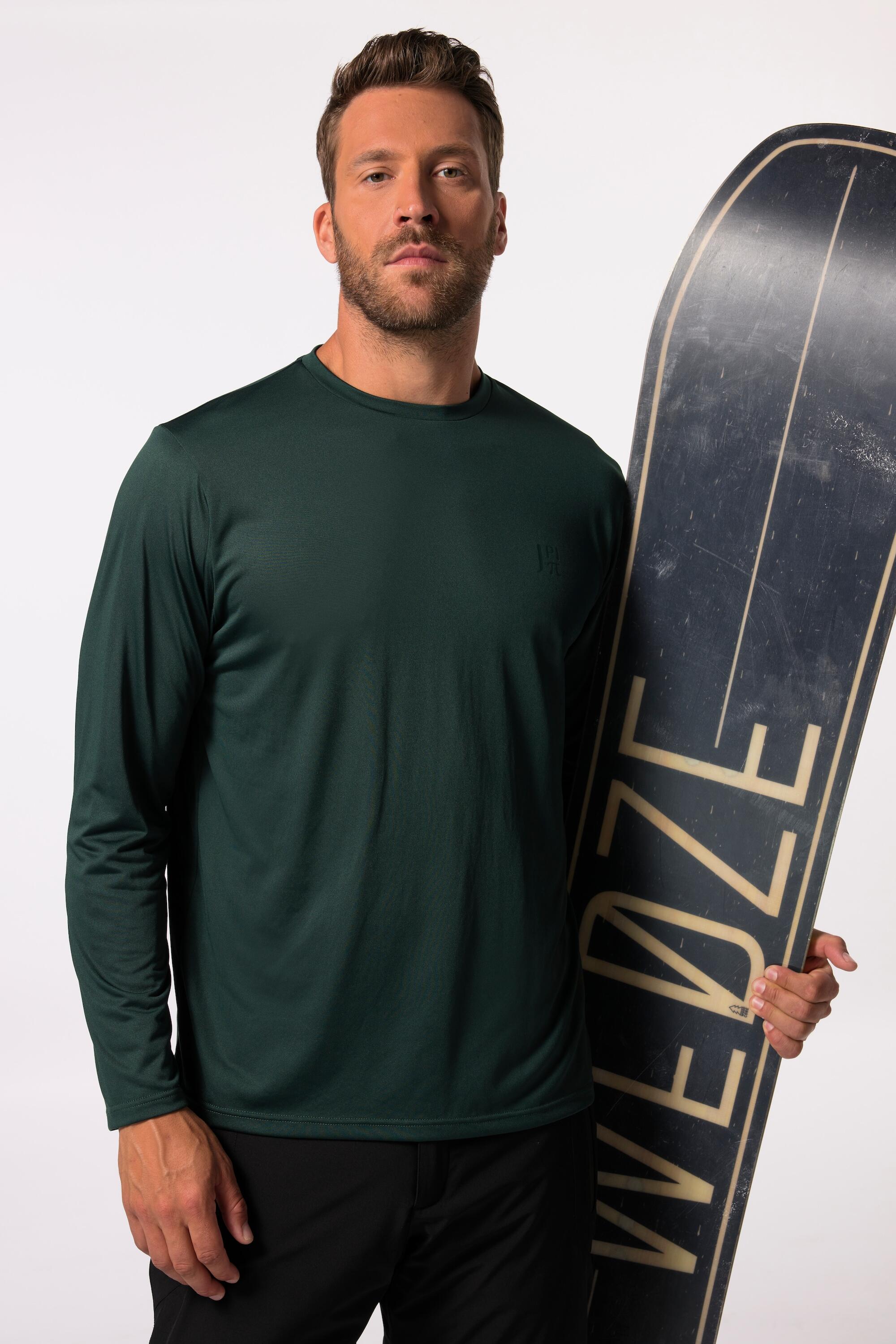 Hommes Maillot de corps de ski à manches longues. QuickDry et protection UV 3/6