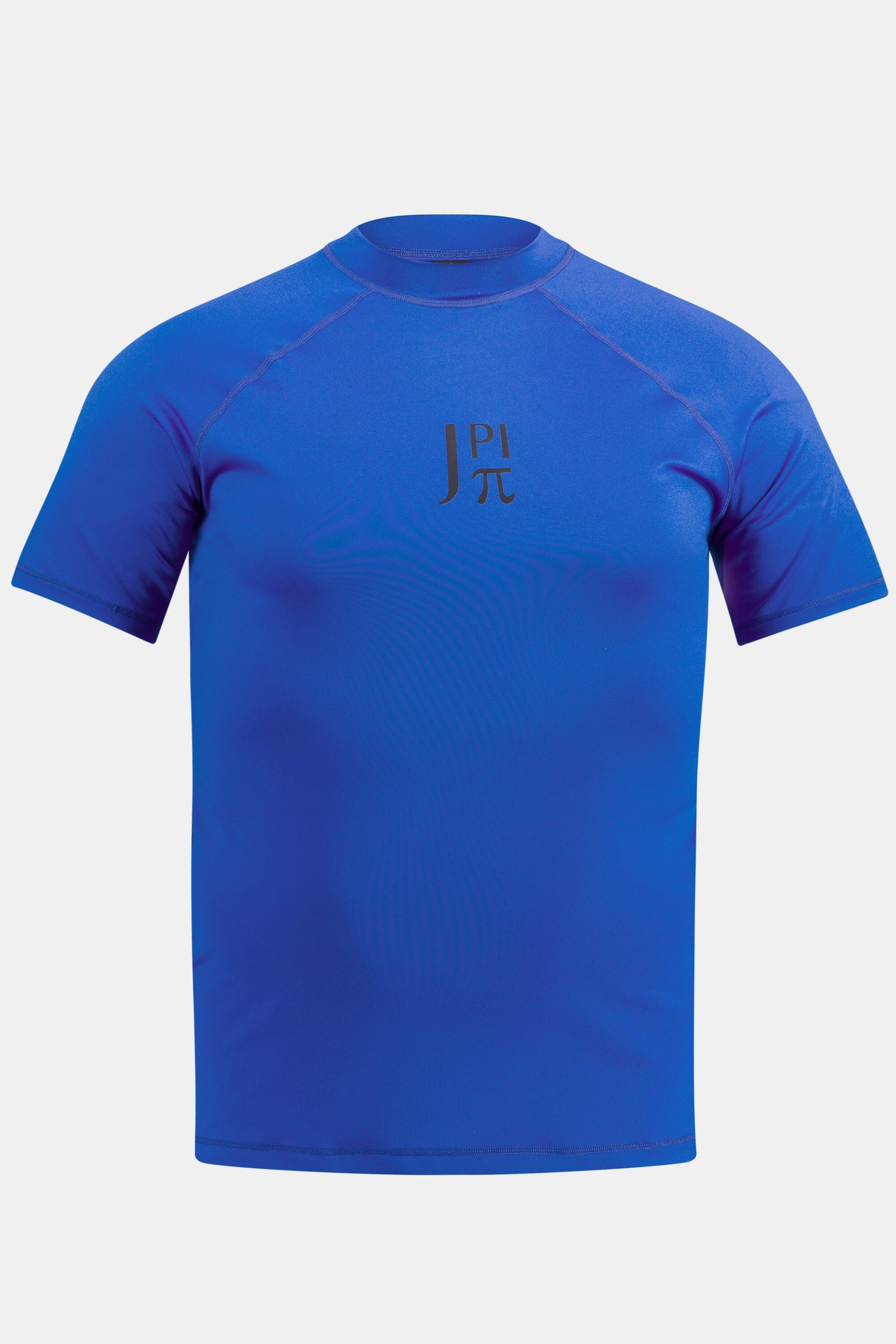 Hommes T-shirt de surf. Manches courtes et col montant. Protection UV 3/5
