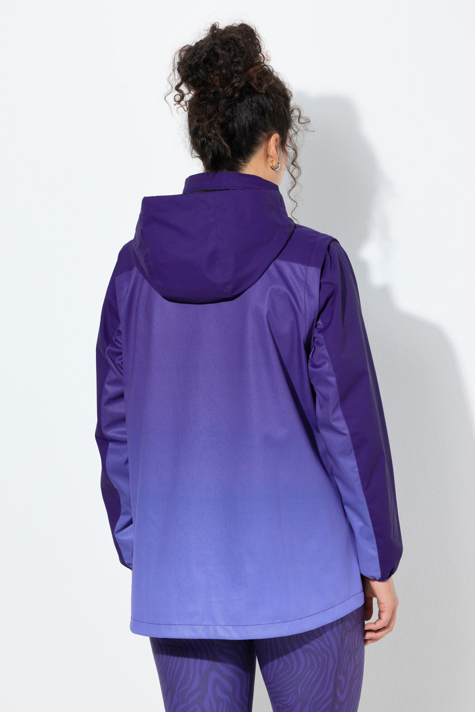 Femme Veste technique 2-en-1 imperméable manches amovibles 2/7