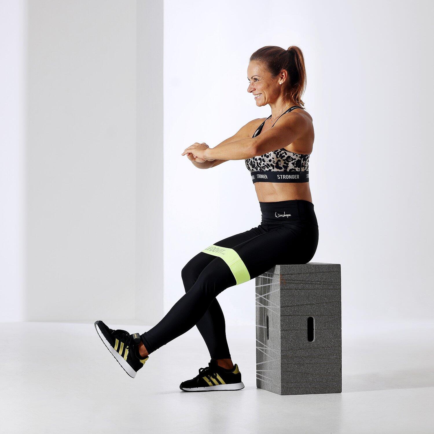 Loop-Band Mini Gelb Rehab/leicht Fitness / Krafttraining Unisex Gelb 2/3