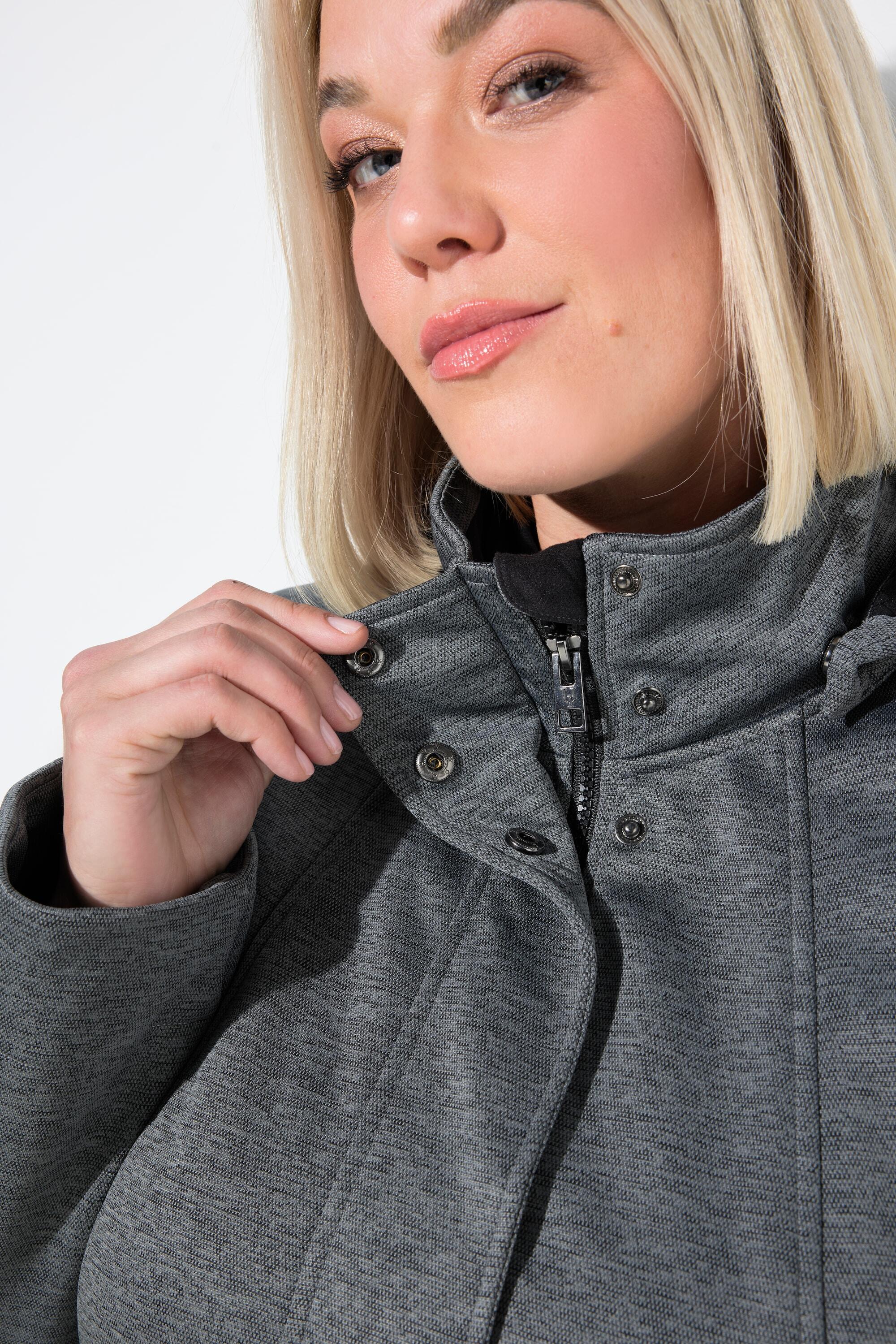 Femme Veste technique HYPRAR à capuche tissu Softshell imperméable 4/7