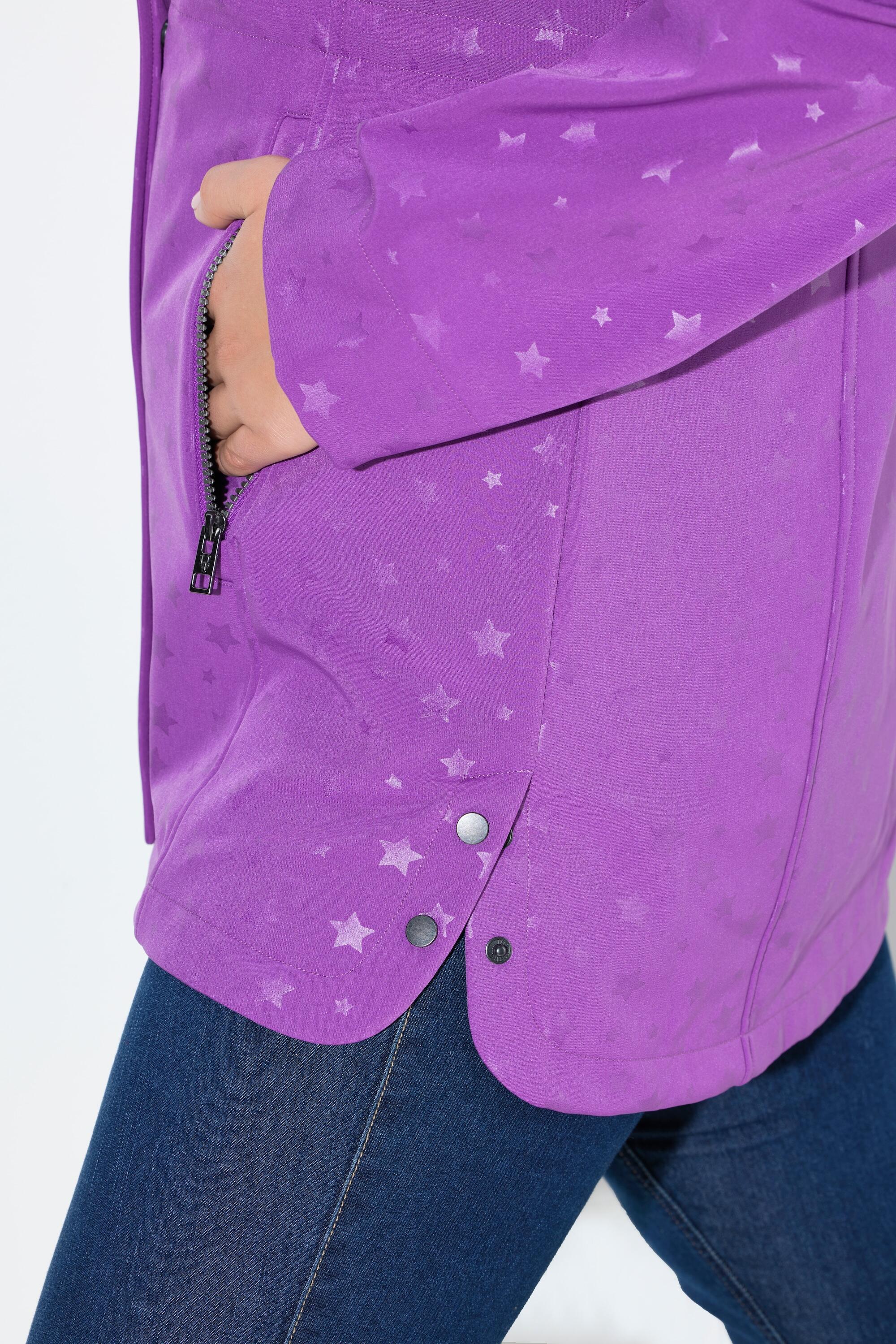 Femme Veste softshell HYPRAR imperméable capuche amovible et fente au bas du dos 4/7
