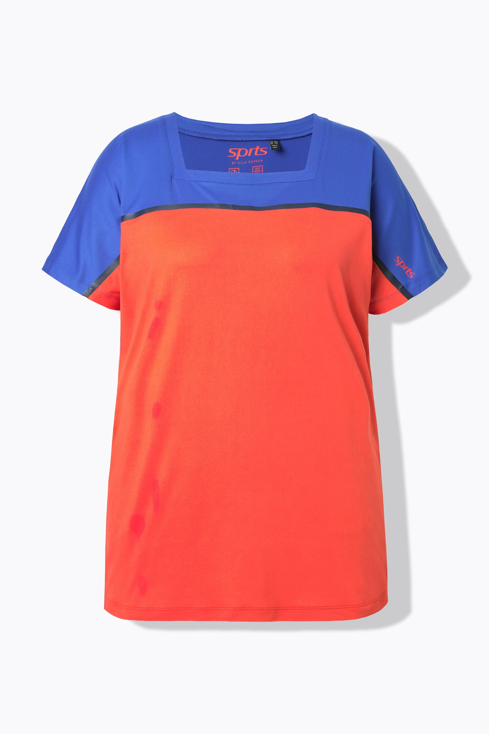 Femme T-shirt technique oversize encolure carrée et manches courtes 7/7
