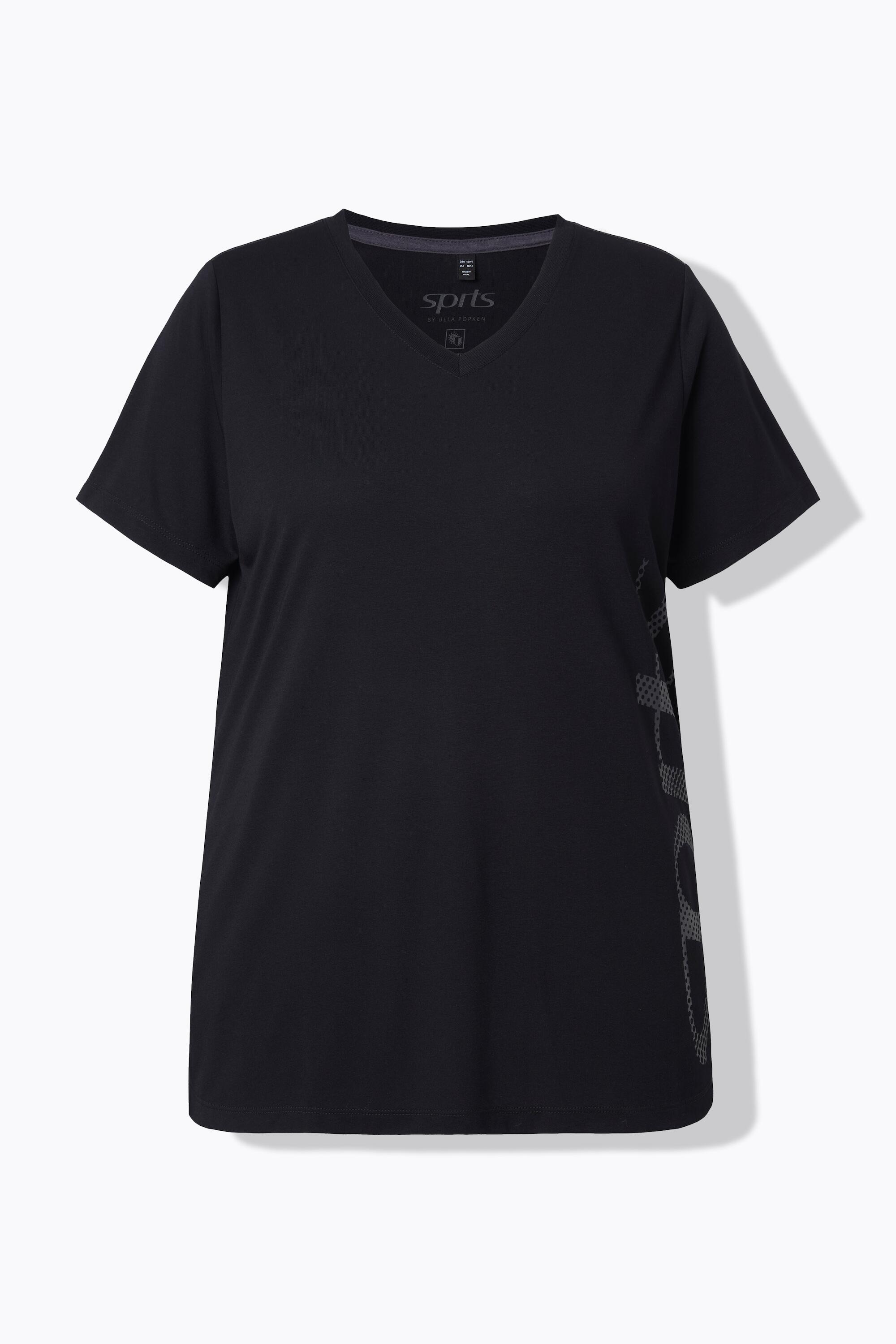 Femme T-shirt technique col en V et manches courtes traitement antibactérien 6/6