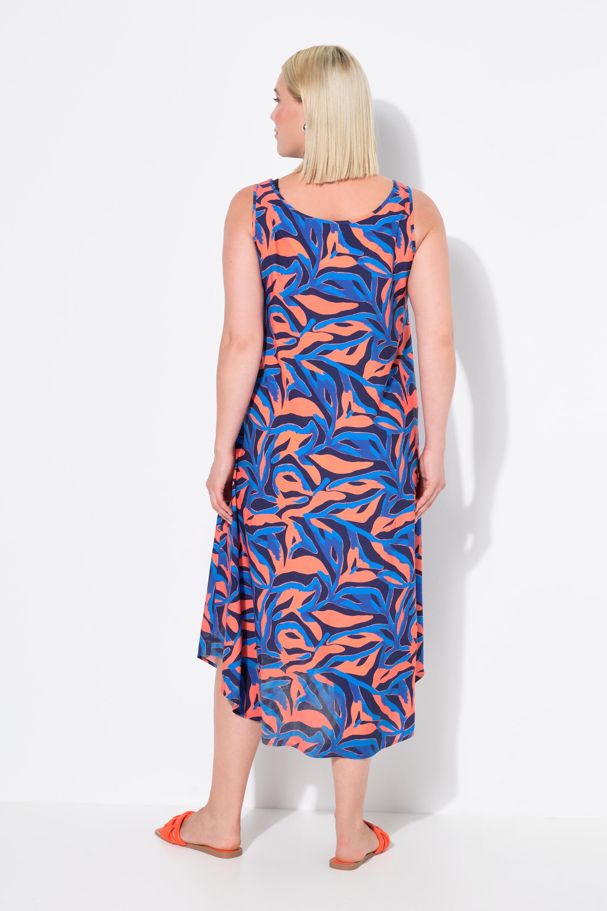 Femme Robe sans manches décolleté rond et imprimé corail 2/7