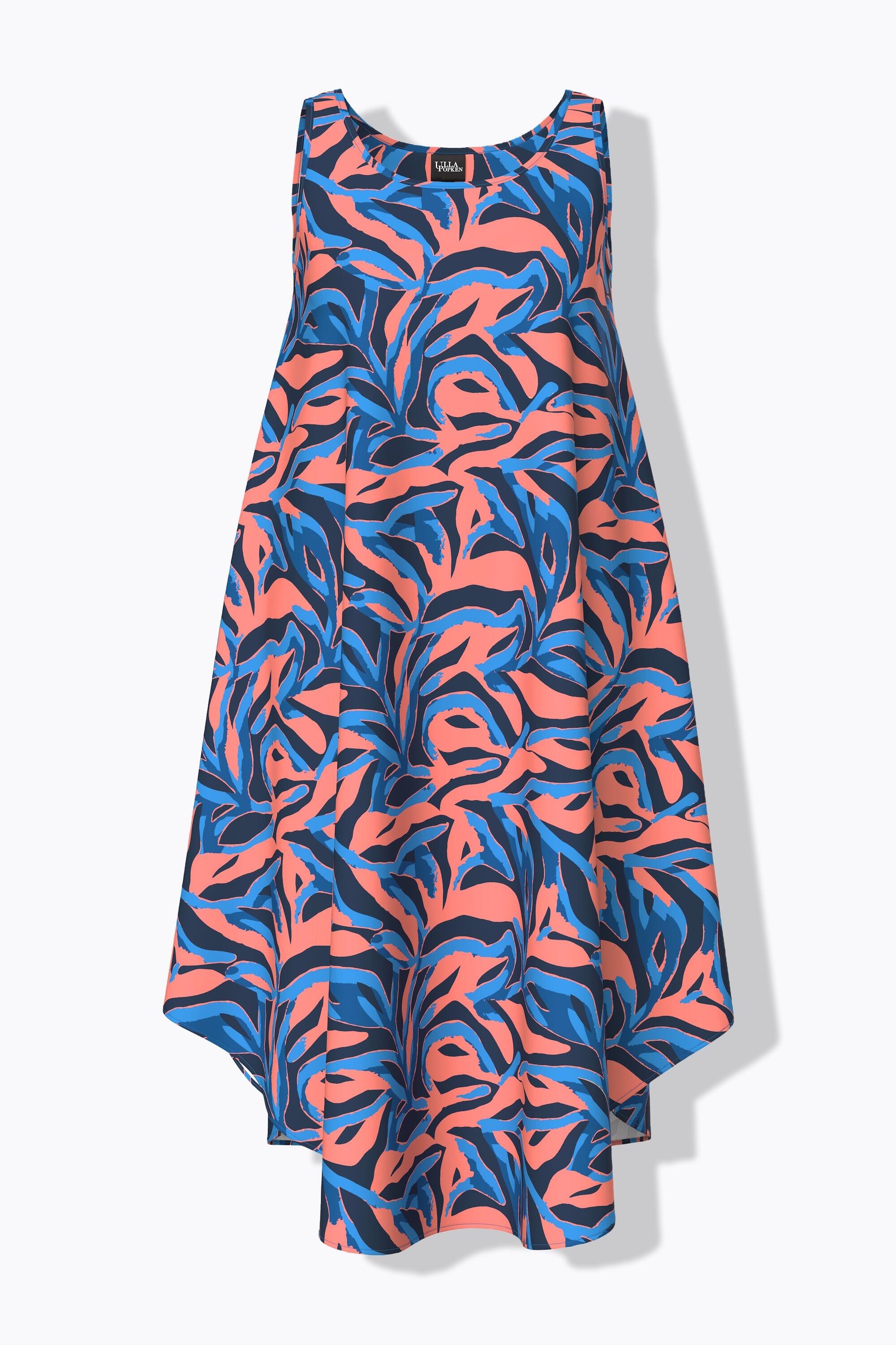 Femme Robe sans manches décolleté rond et imprimé corail 7/7