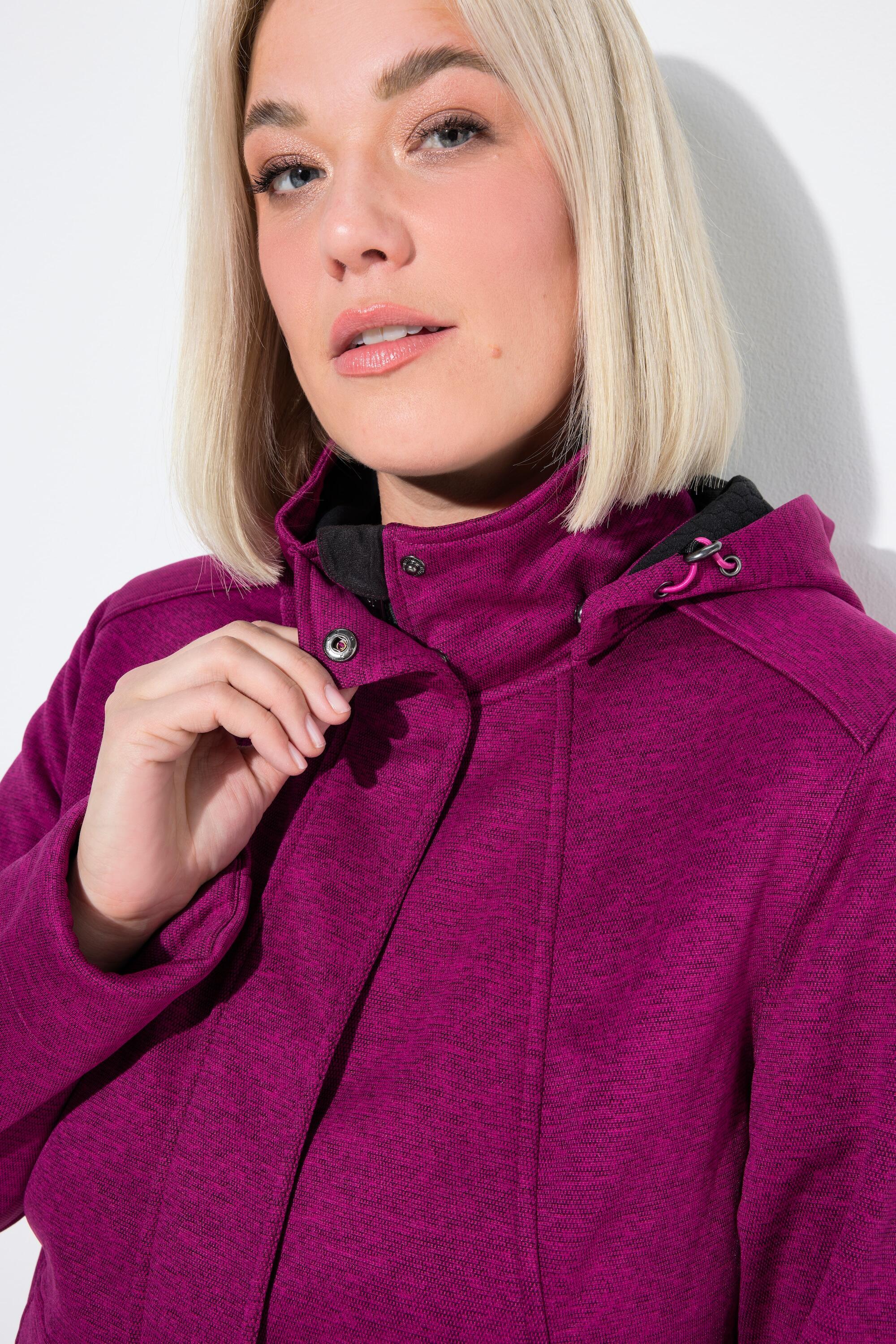 Femme Veste technique HYPRAR à capuche tissu Softshell imperméable 4/7